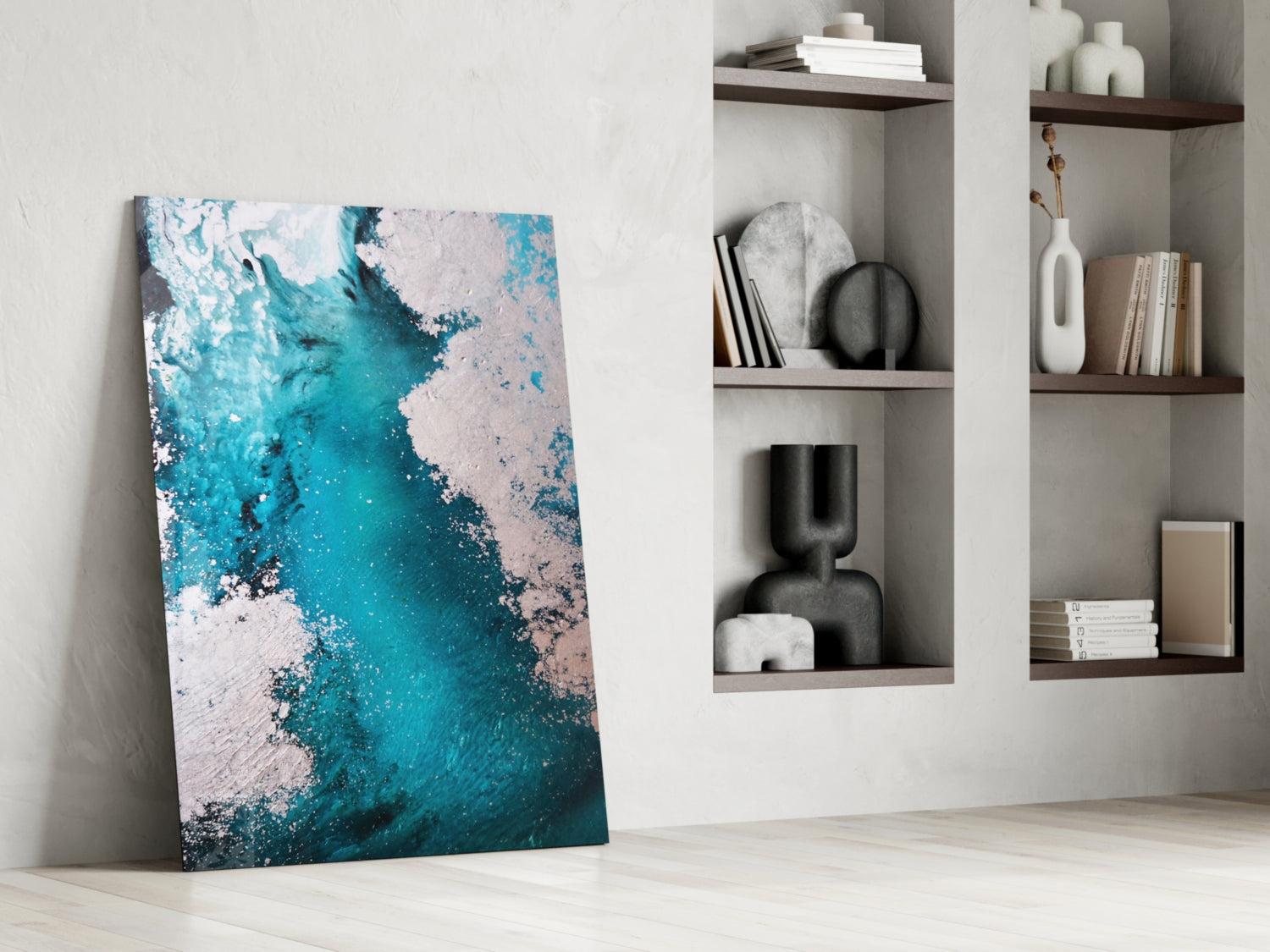 Insigneart USA Insigneart USA Colors of Abstraction Glass Wall Art