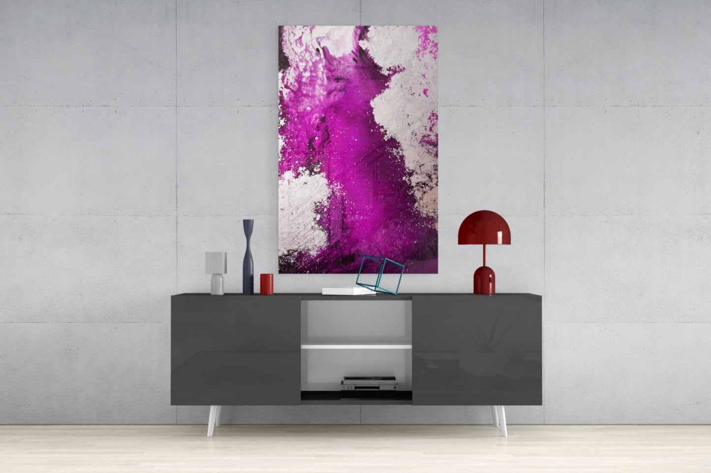 Insigneart USA Insigneart USA Colors of Abstraction Glass Wall Art