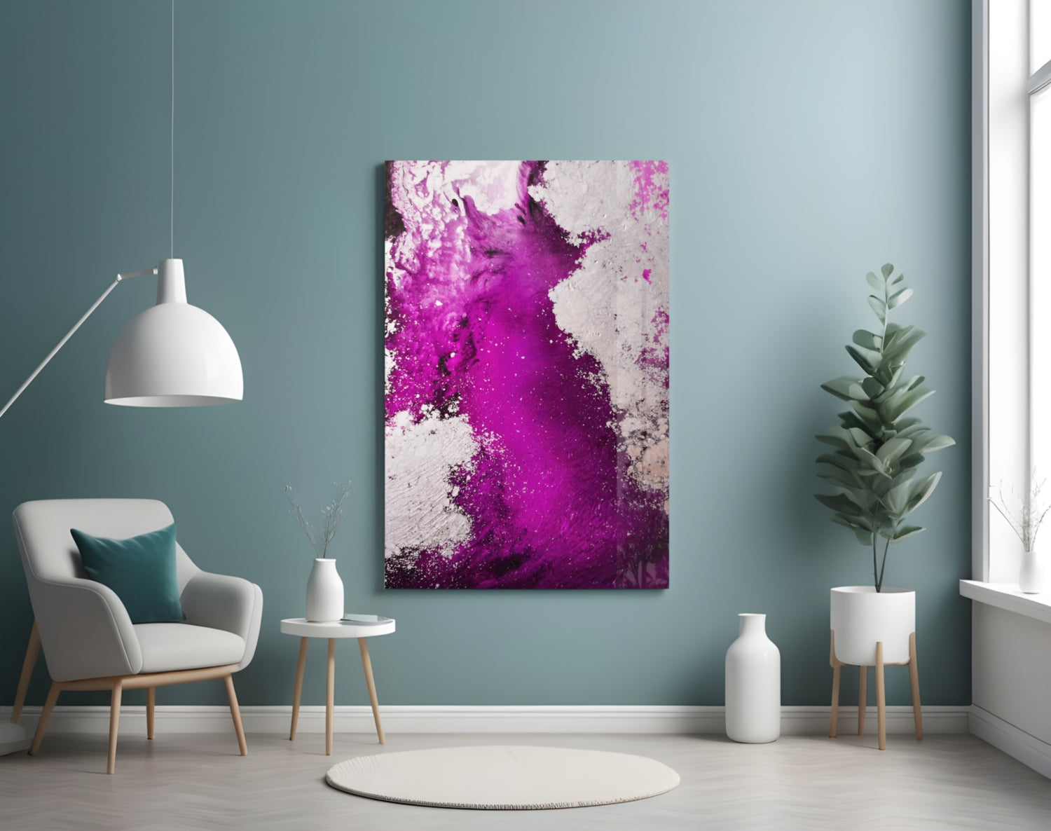 Insigneart USA Insigneart USA Colors of Abstraction Glass Wall Art