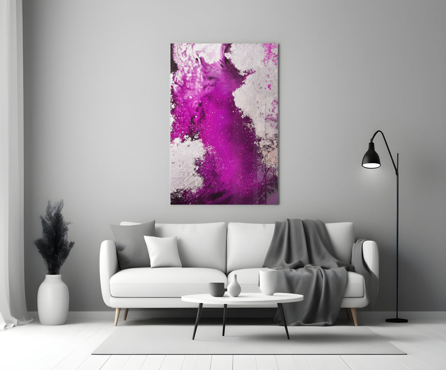 Insigneart USA Insigneart USA Colors of Abstraction Glass Wall Art