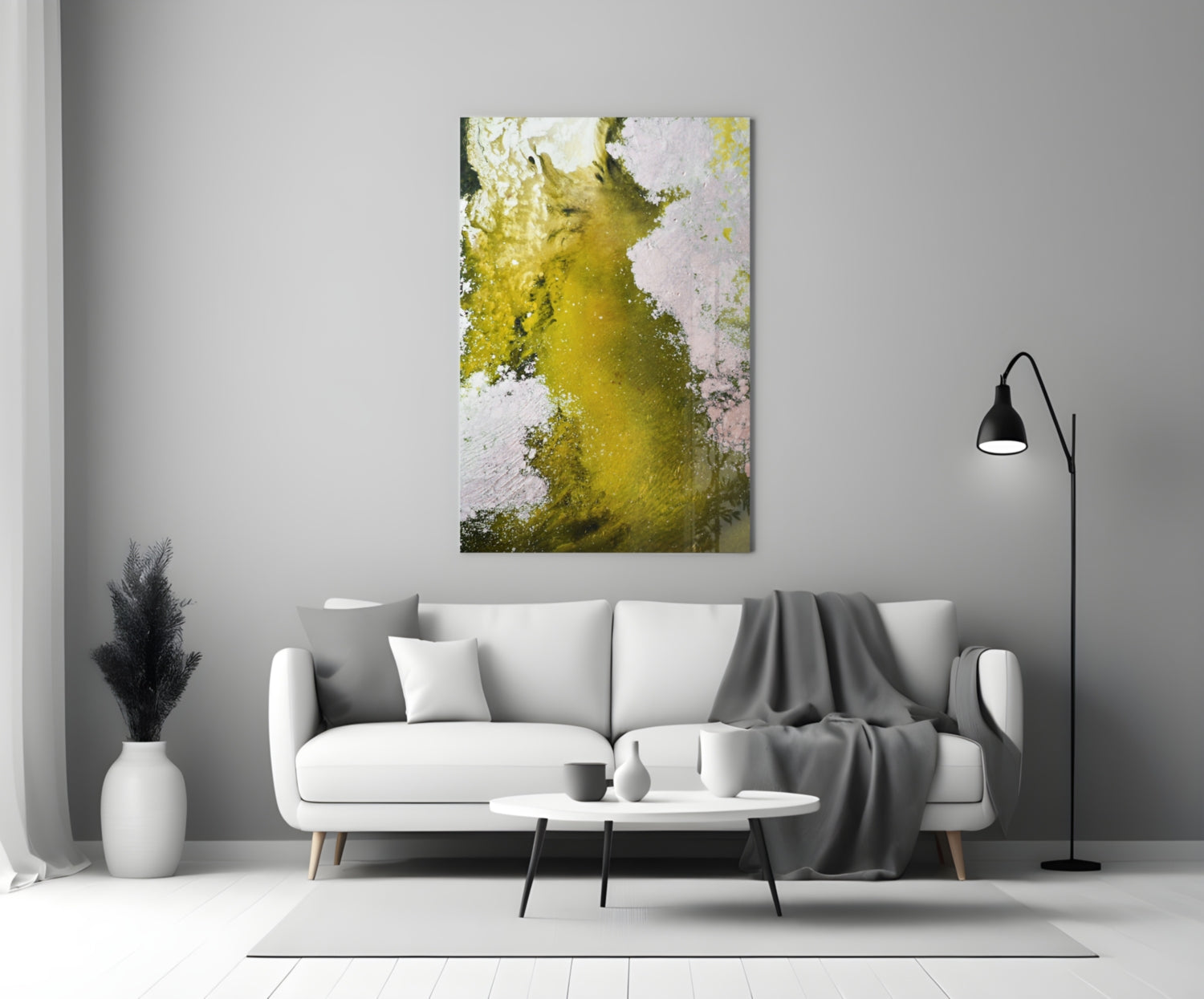 Insigneart USA Insigneart USA Colors of Abstraction Glass Wall Art