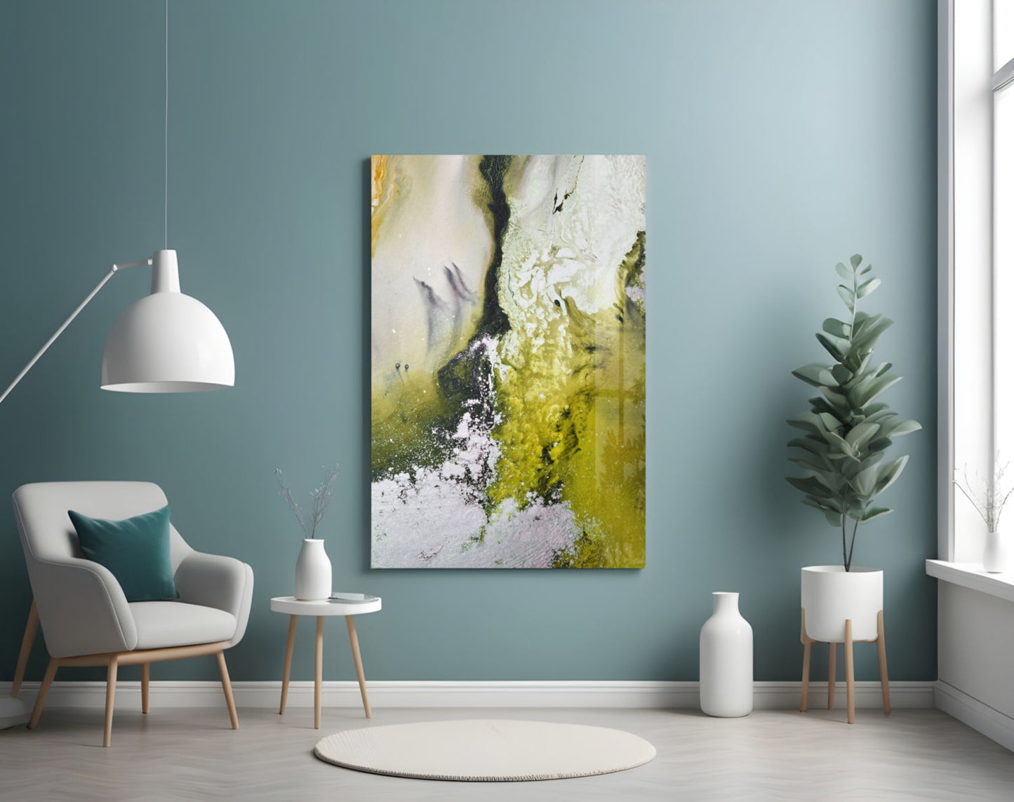 Insigneart USA Insigneart USA Colors of Abstraction Glass Wall Art