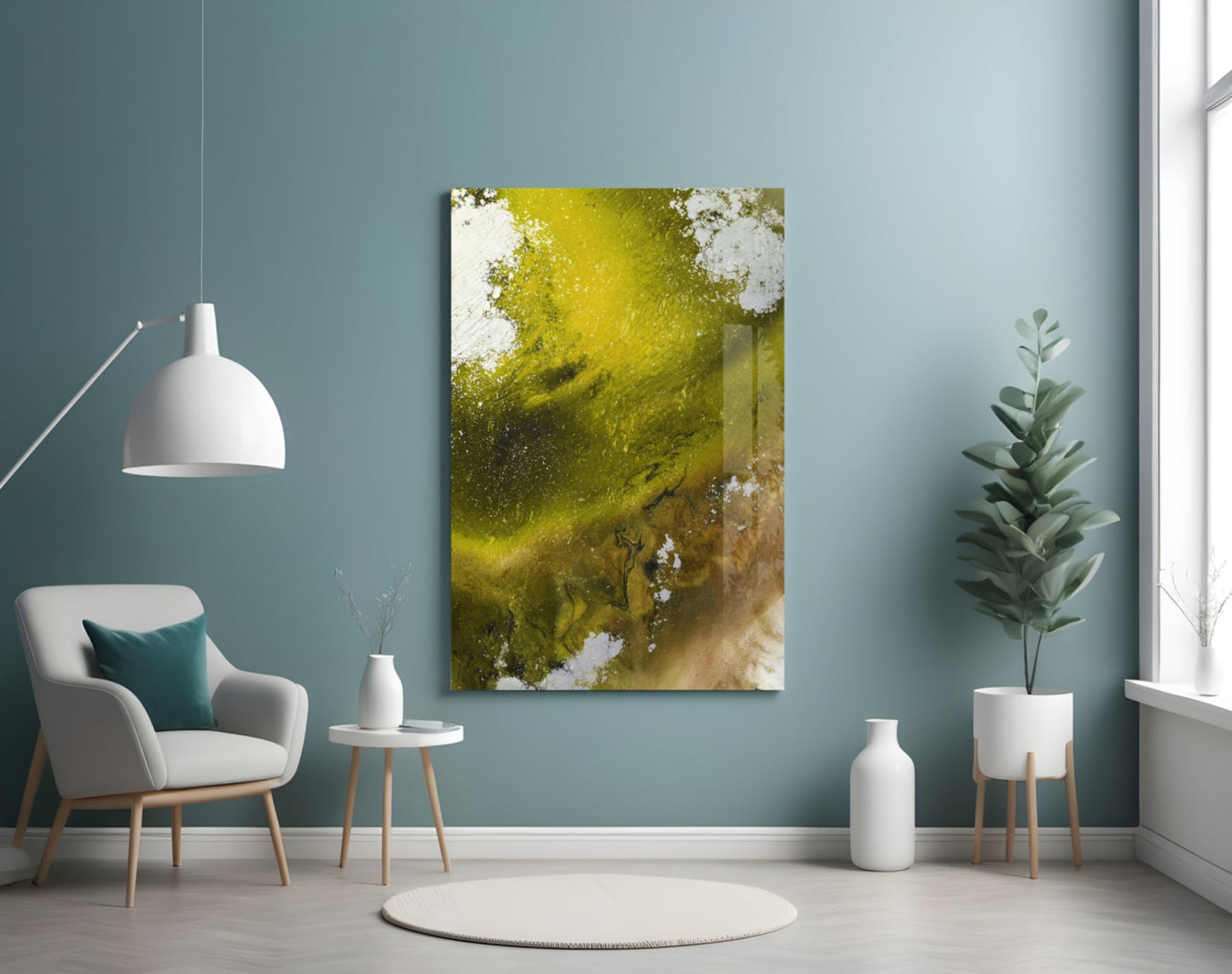 Insigneart USA Insigneart USA Colors of Abstraction Glass Wall Art