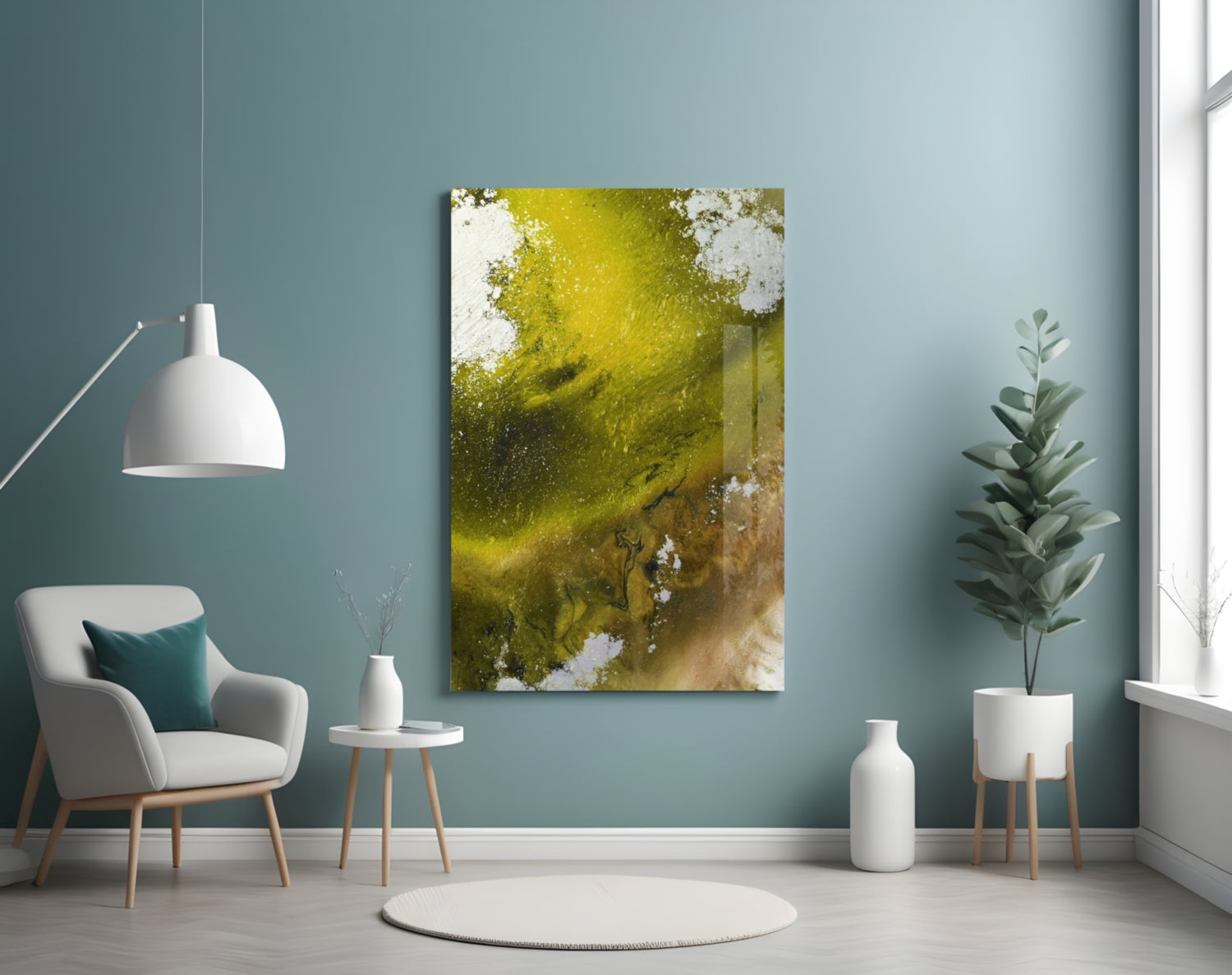 Insigneart USA Insigneart USA Colors of Abstraction Glass Wall Art