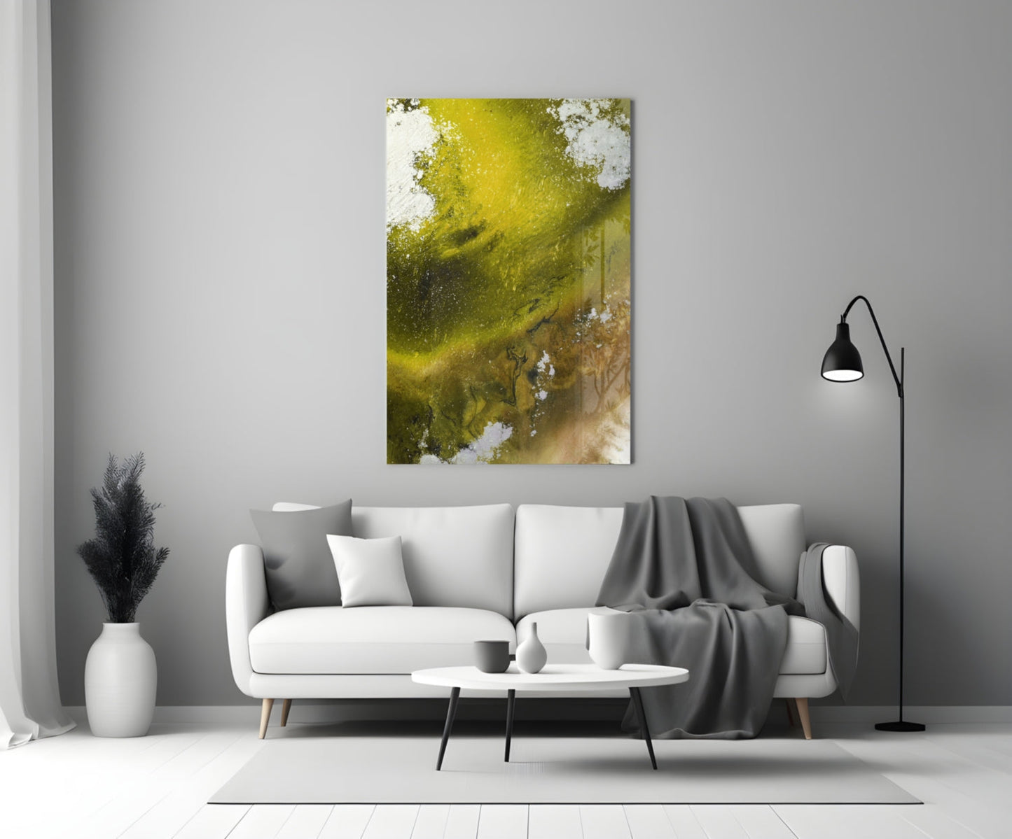 Insigneart USA Insigneart USA Colors of Abstraction Glass Wall Art