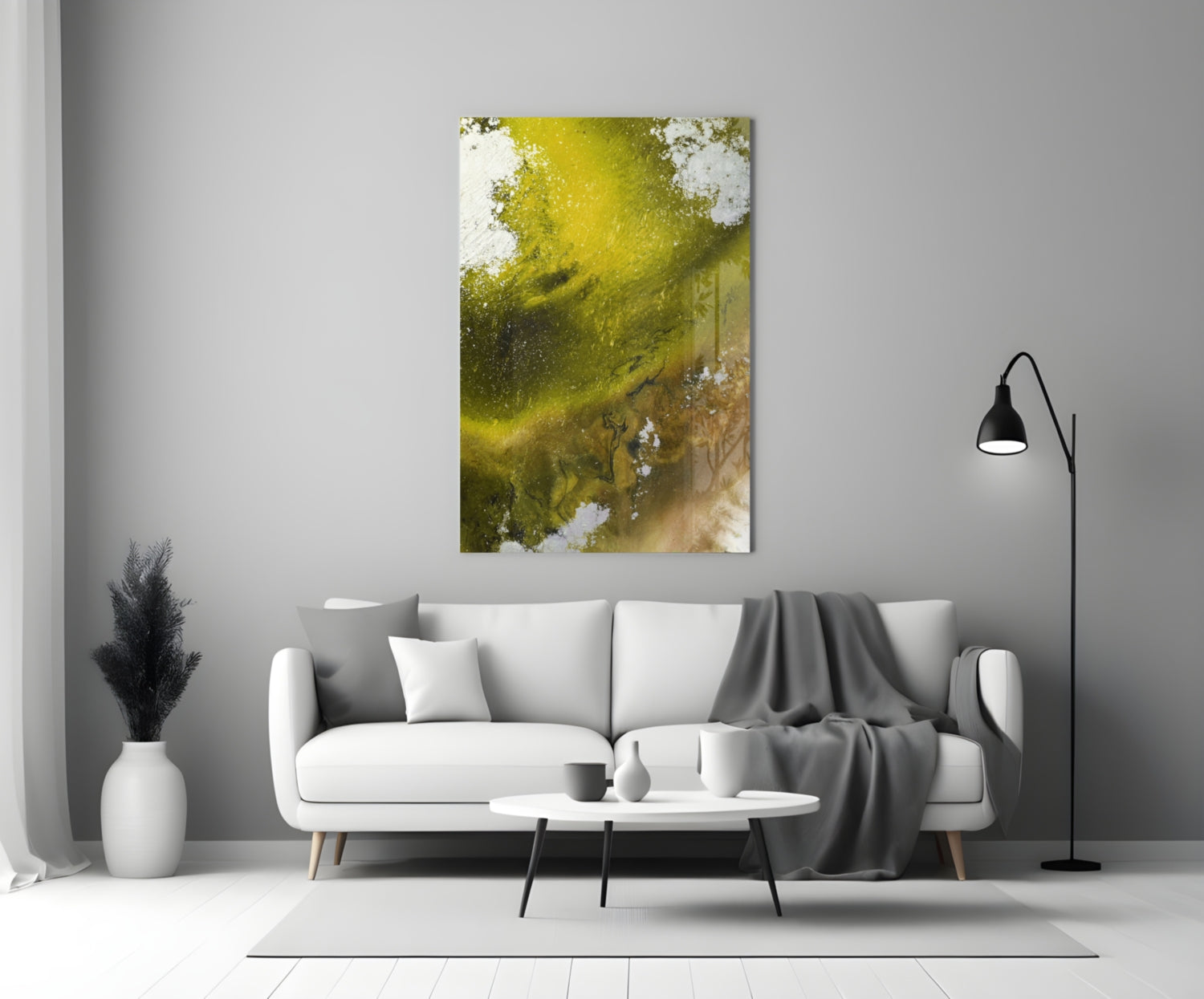 Insigneart USA Insigneart USA Colors of Abstraction Glass Wall Art