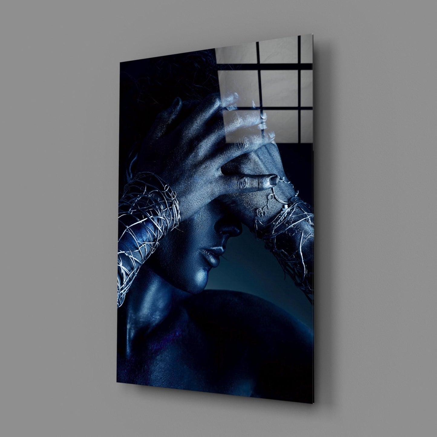 Insigneart USA Insigneart USA Deep Thought Glass Wall Art