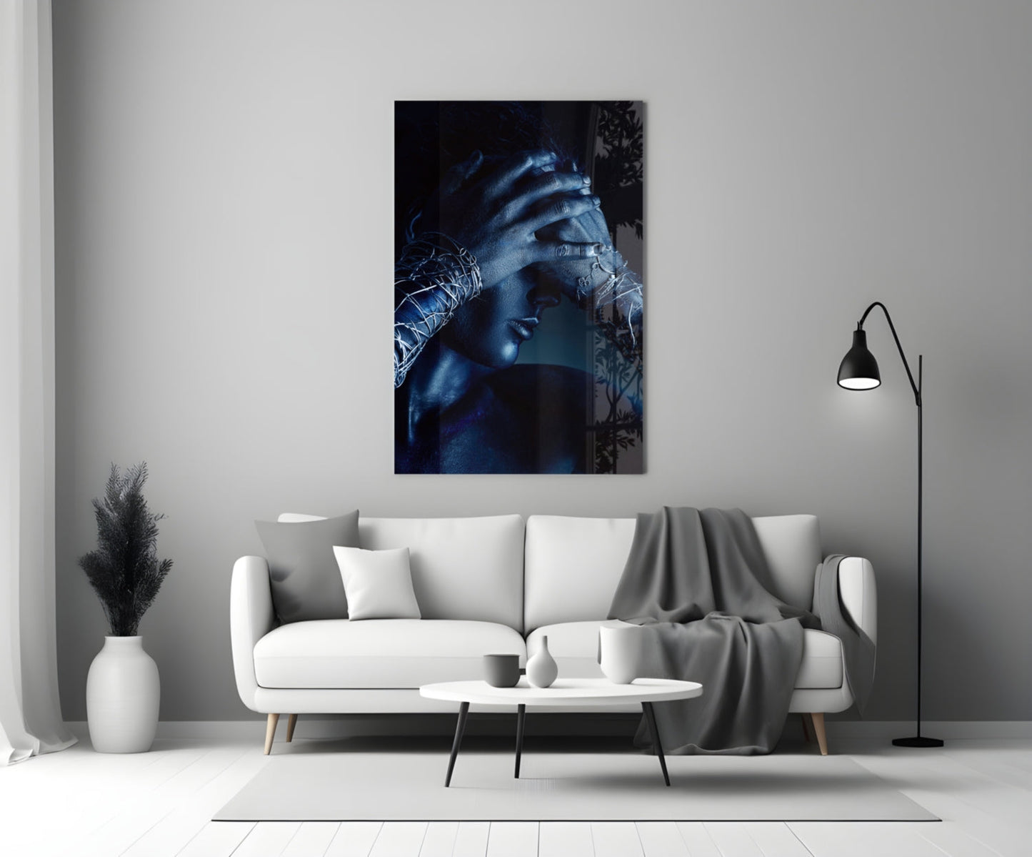 Insigneart USA Insigneart USA Deep Thought Glass Wall Art