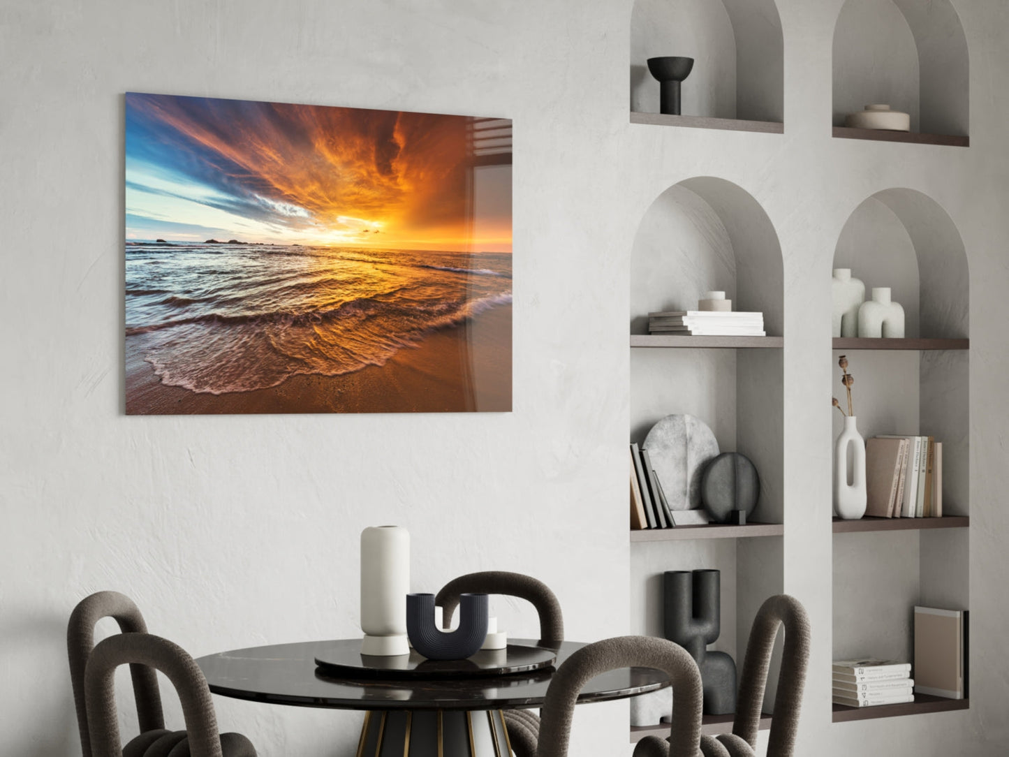 Insigneart USA Insigneart USA Sunset Glass Wall Art