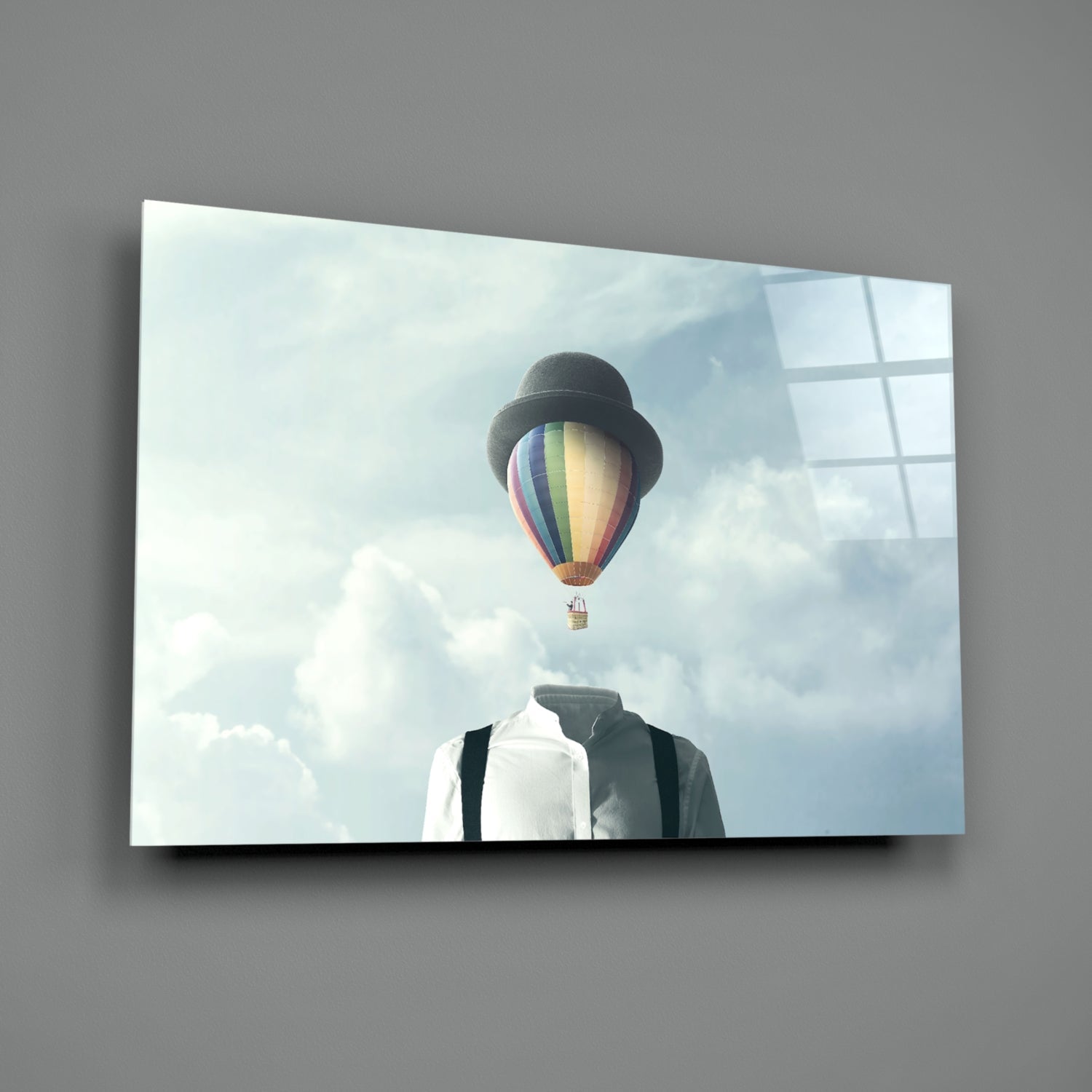Insigneart USA Insigneart USA Balloon Heads Glass Wall Art