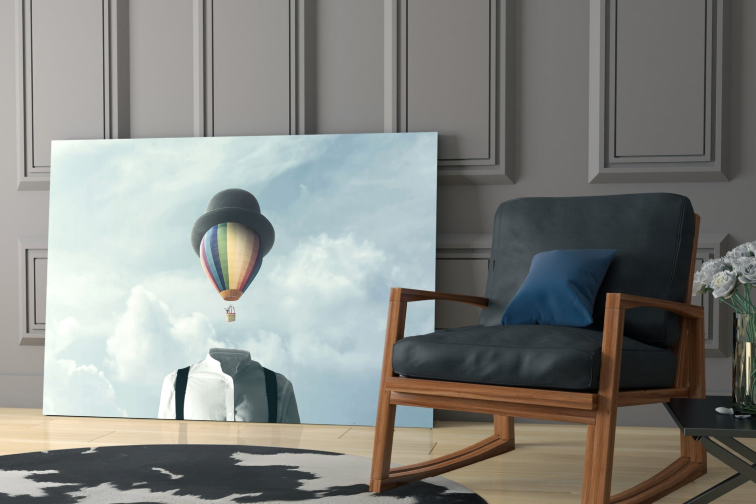 Insigneart USA Insigneart USA Balloon Heads Glass Wall Art