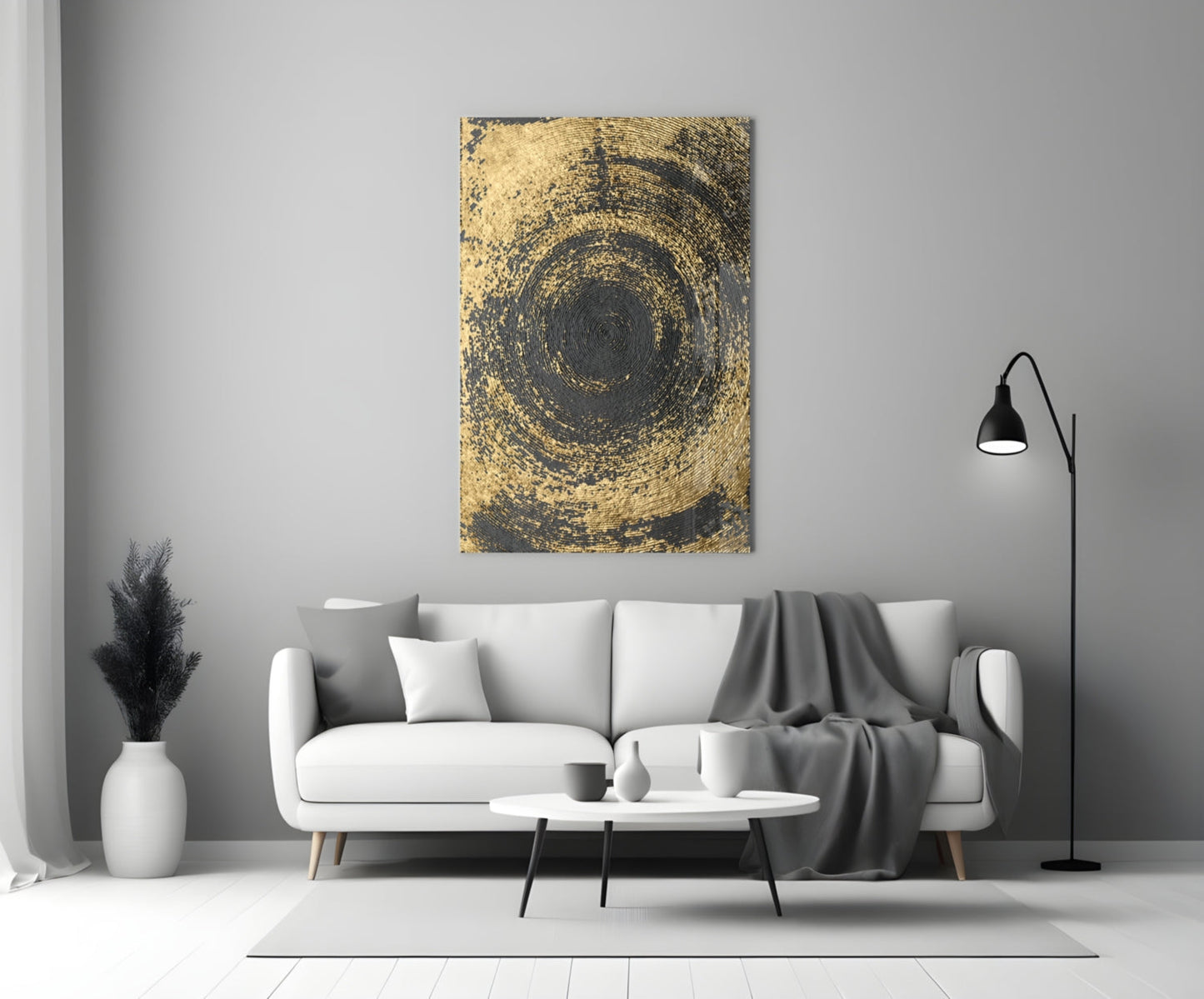 Insigneart USA Insigneart USA Abstract Loop Glass Wall Art