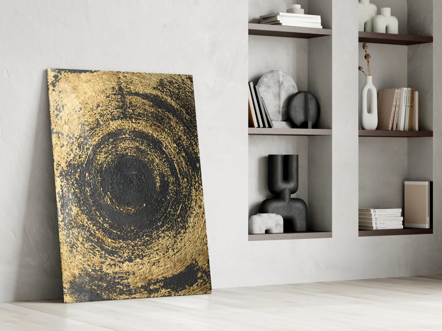 Insigneart USA Insigneart USA Abstract Loop Glass Wall Art