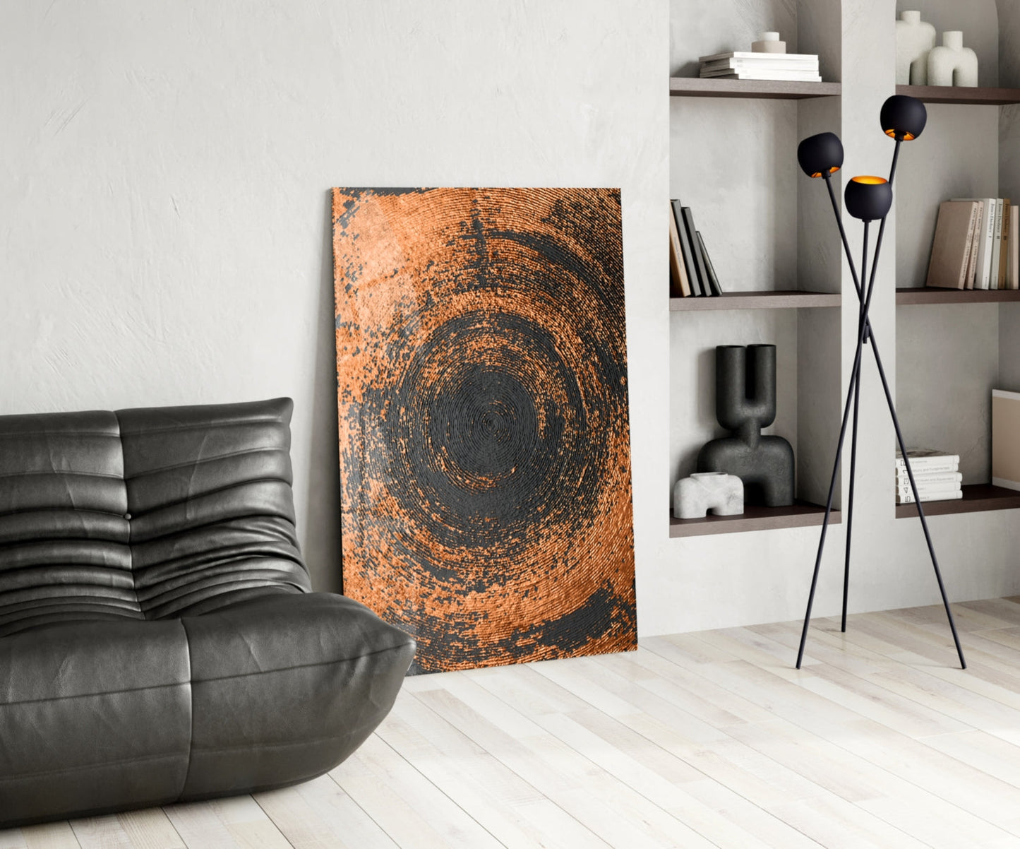 Insigneart USA Insigneart USA Abstract Loop Glass Wall Art