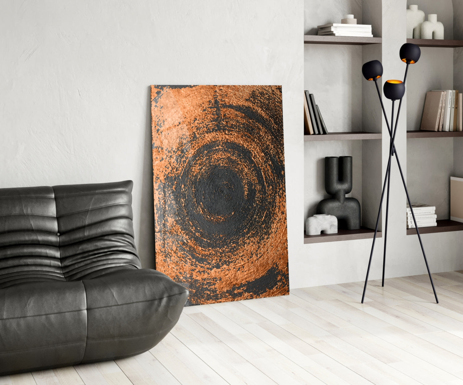Insigneart USA Insigneart USA Abstract Loop Glass Wall Art