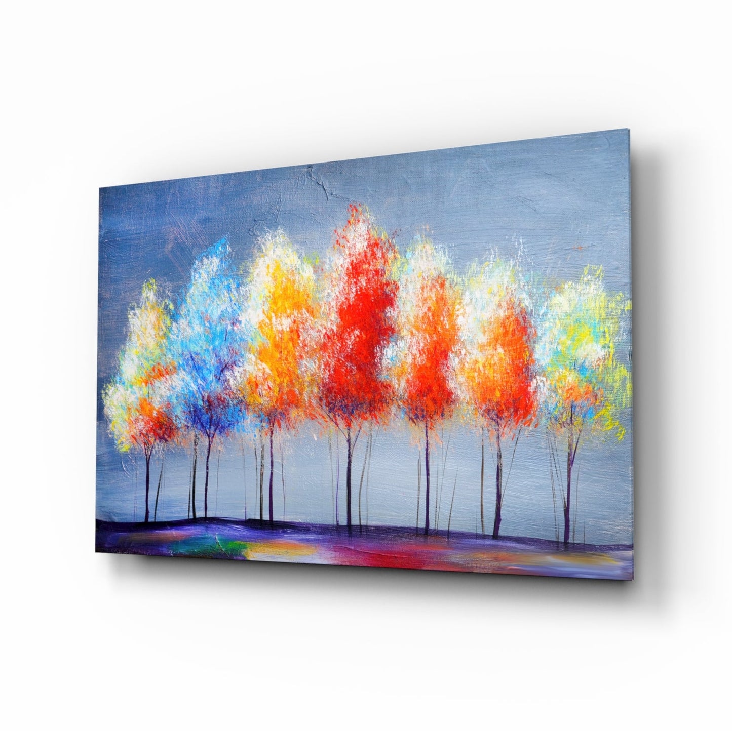 Insigneart USA Insigneart USA Drawing Trees Glass Wall Art