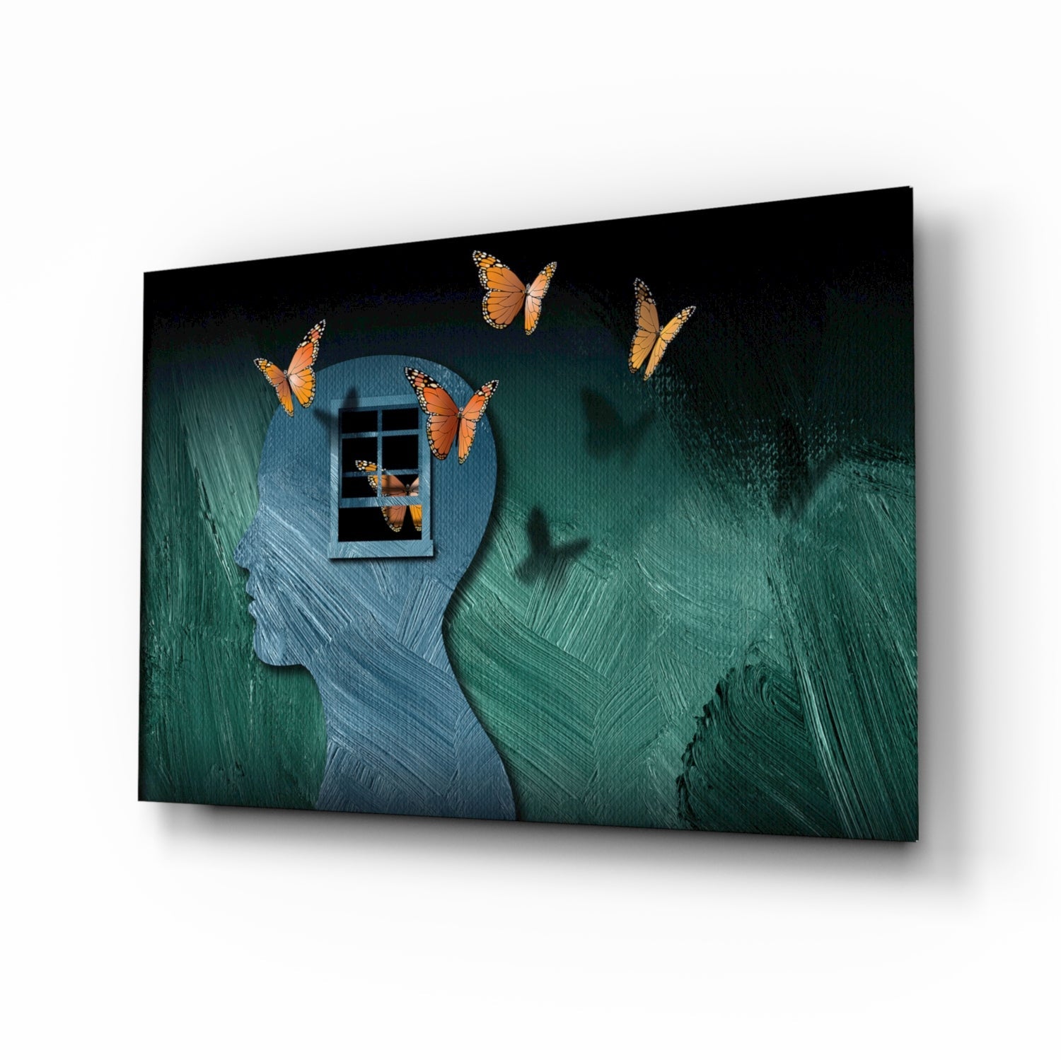 Insigneart USA Insigneart USA Butterfly Effect Glass Wall Art