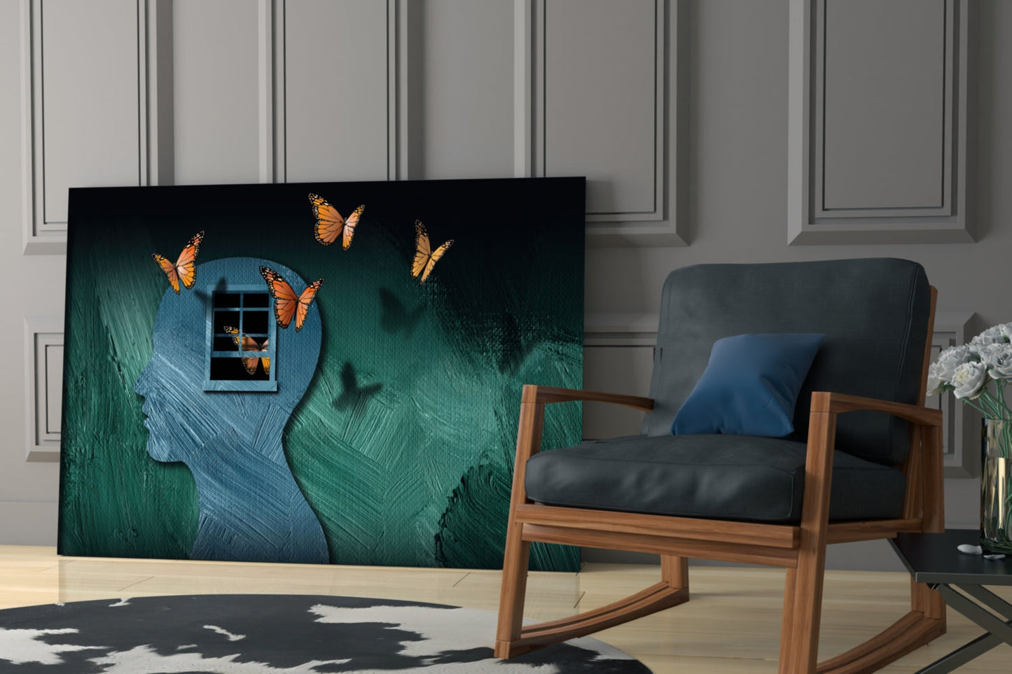 Insigneart USA Insigneart USA Butterfly Effect Glass Wall Art