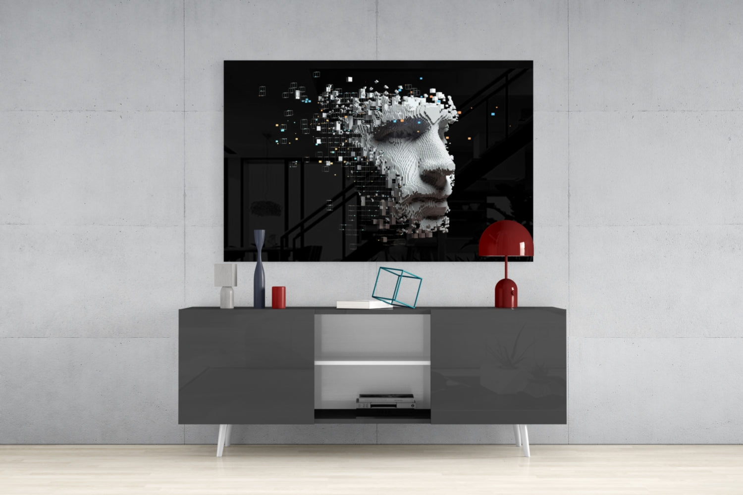 Insigneart USA Insigneart USA Being Human Glass Wall Art