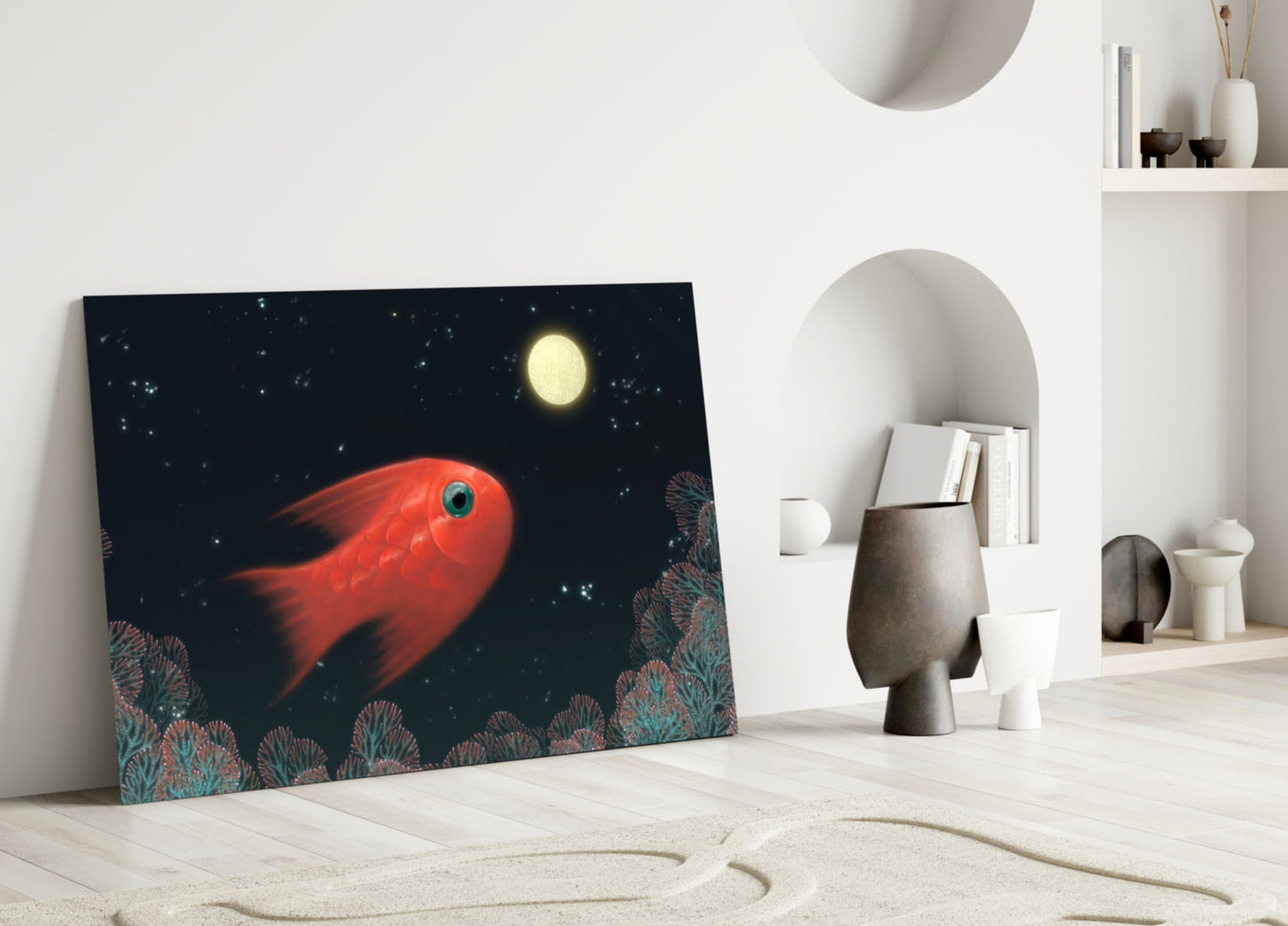 Insigneart USA Insigneart USA Fish Glass Wall Art