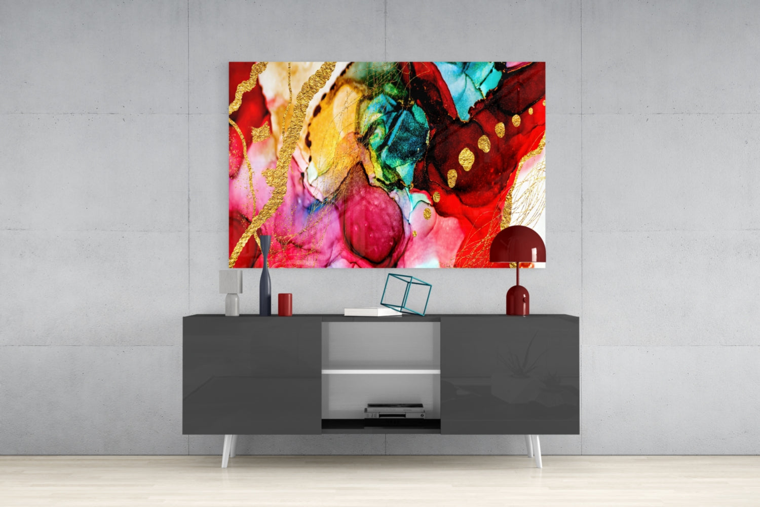 Insigneart USA Insigneart USA Colors Glass Wall Art