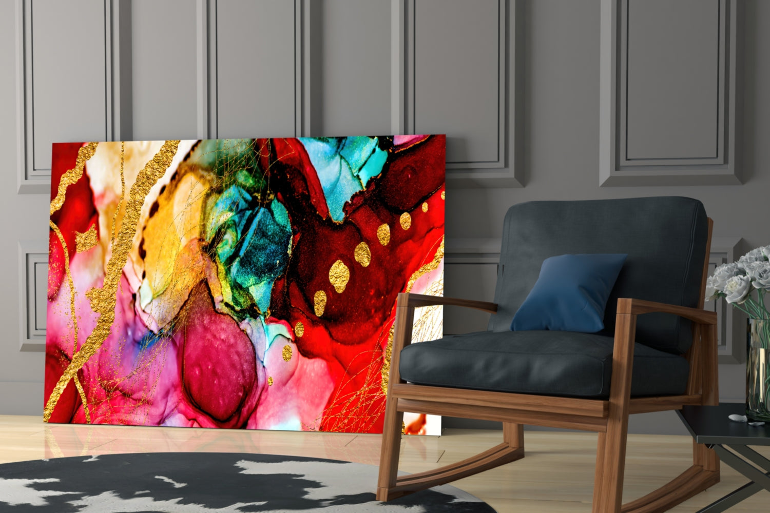 Insigneart USA Insigneart USA Colors Glass Wall Art
