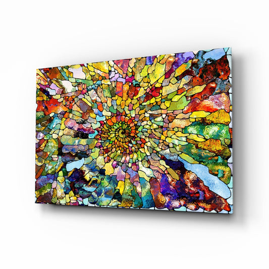Insigneart USA Insigneart USA Colorful Mosaic Glass Art