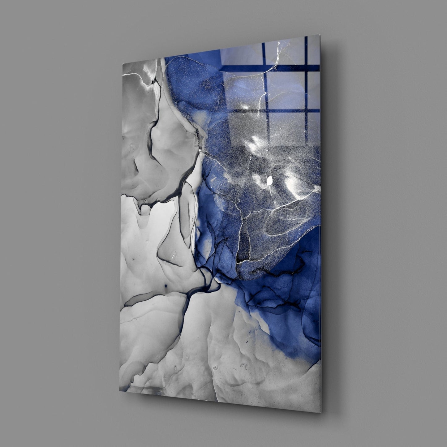 Insigneart USA Insigneart USA Blue Marble Glass Art