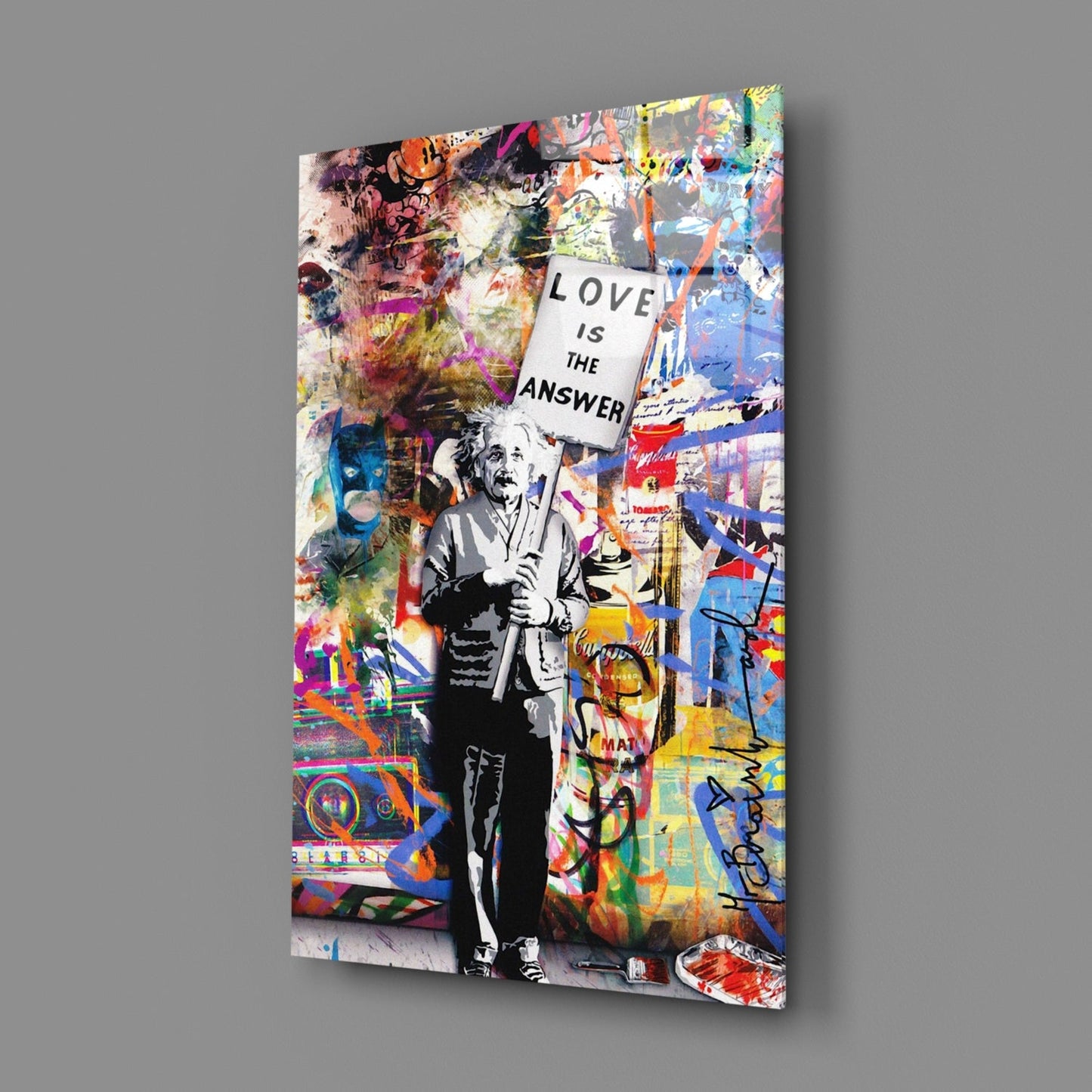 Insigneart USA Insigneart USA Einstein's Answer Glass Art