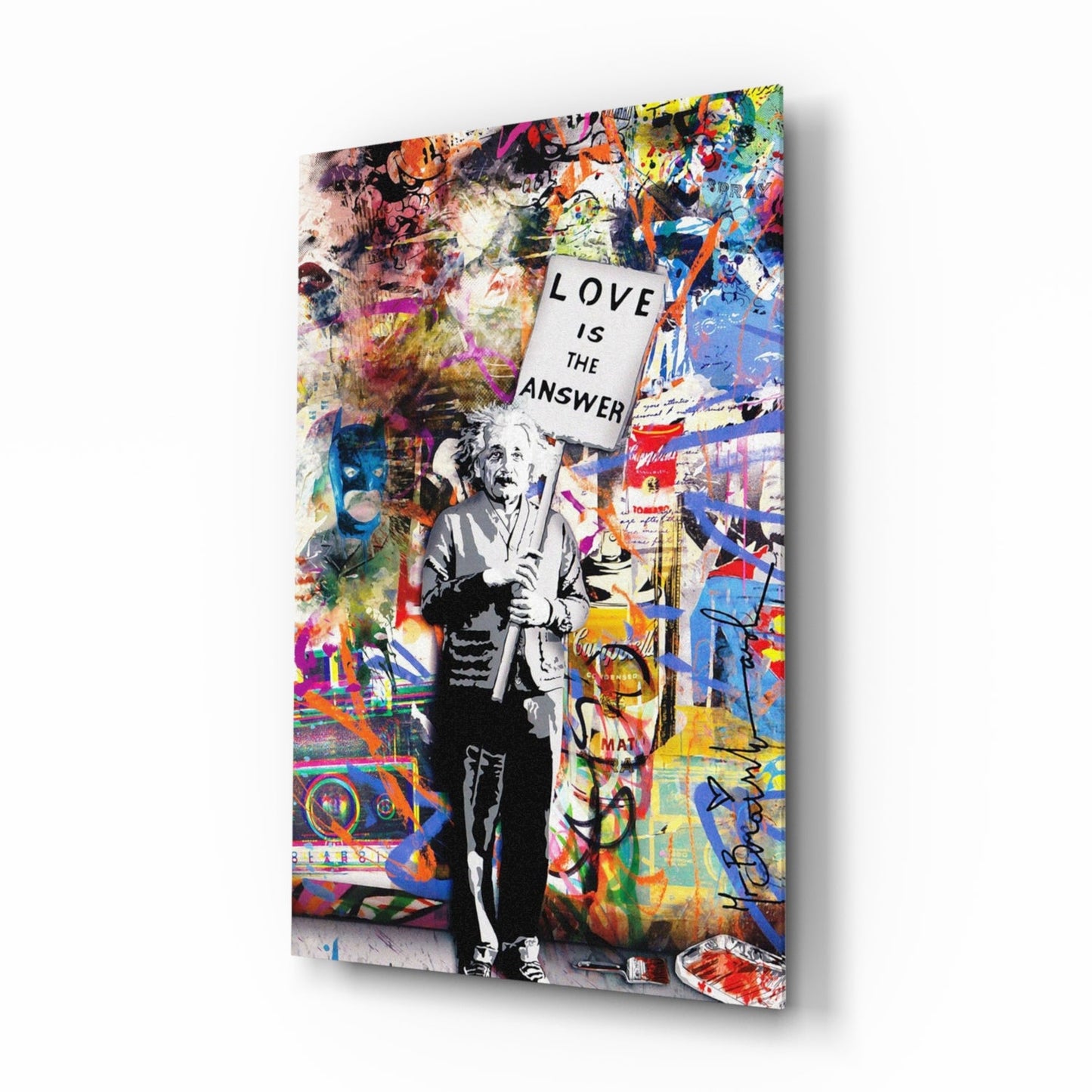 Insigneart USA Insigneart USA Einstein's Answer Glass Art