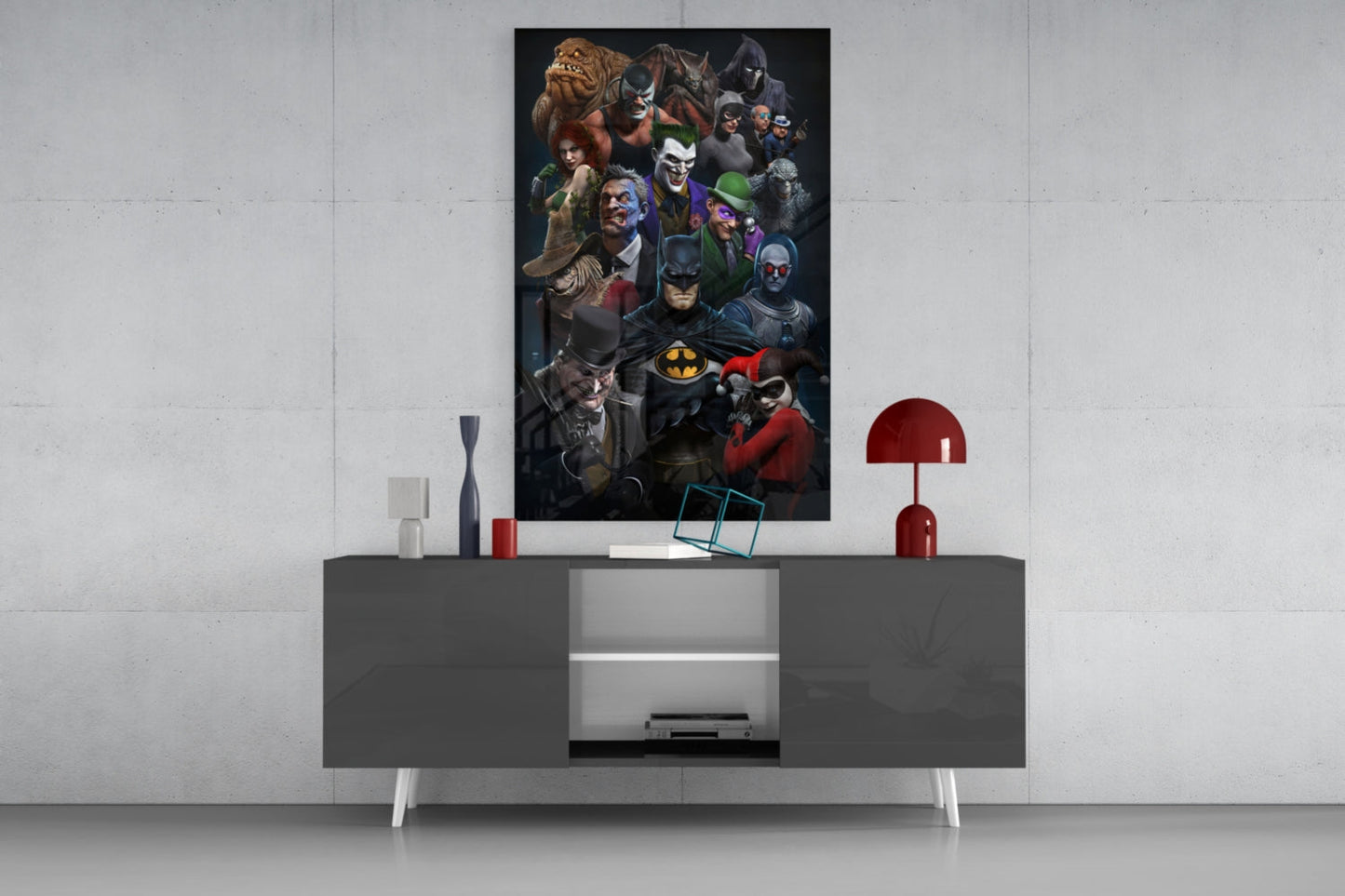 Insigneart USA Insigneart USA Batman Universe Glass Art