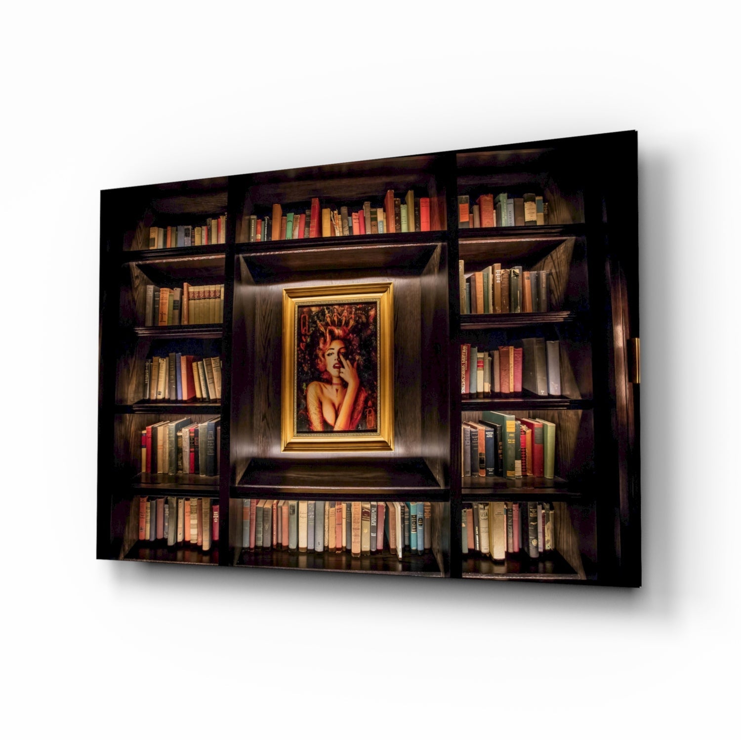 Insigneart USA Insigneart USA Bookshelf Glass Art