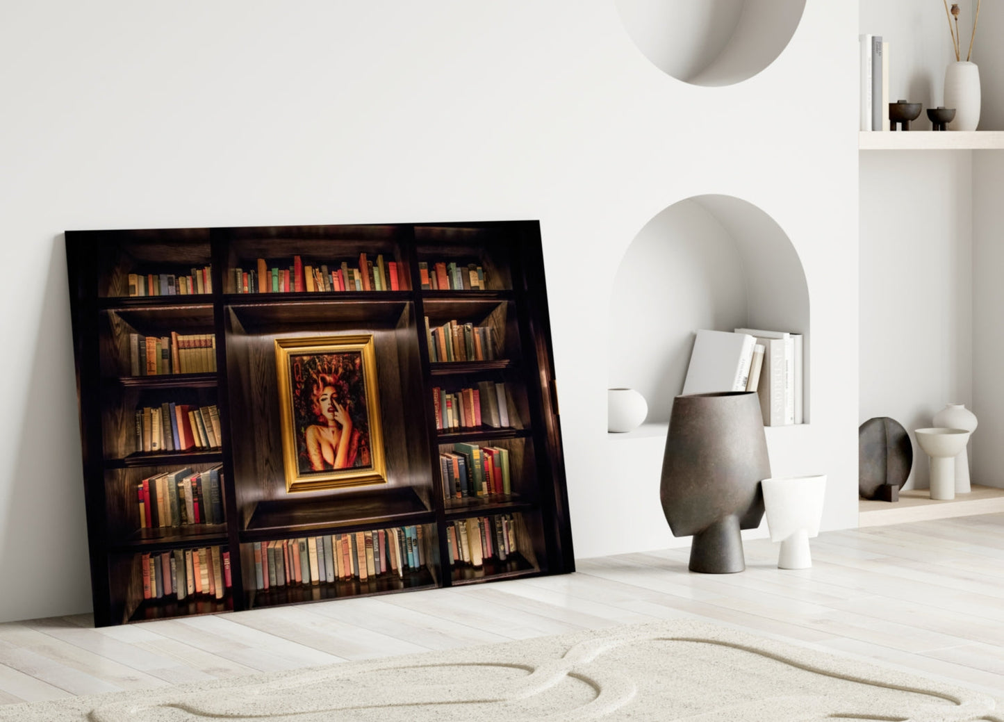 Insigneart USA Insigneart USA Bookshelf Glass Art