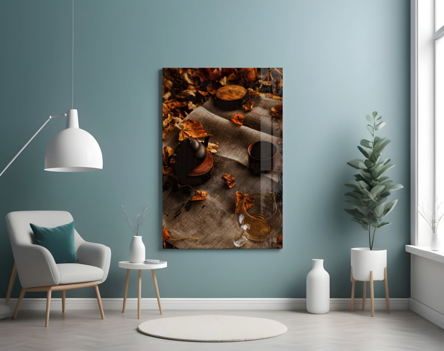 Insigneart USA Insigneart USA Autumn Picnic Glass Art