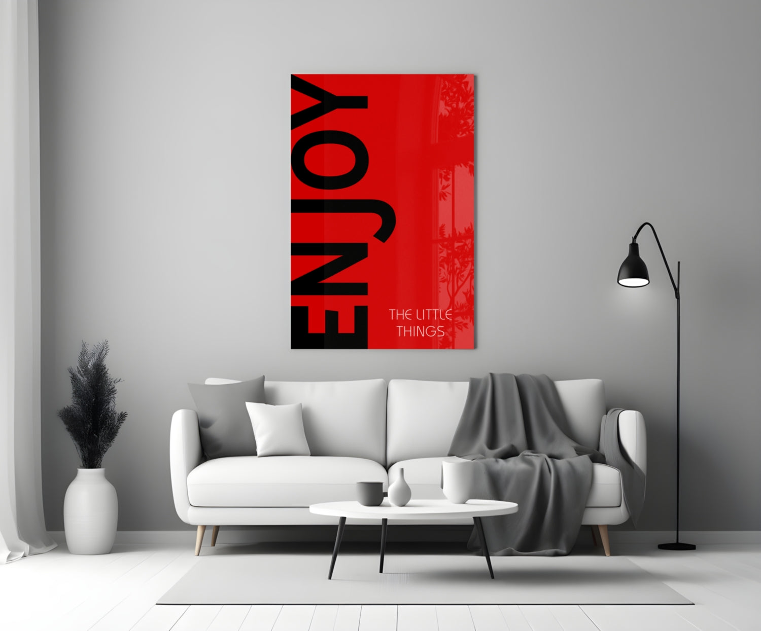 Insigneart USA Insigneart USA Enjoy The Little Things Glass Wall Art