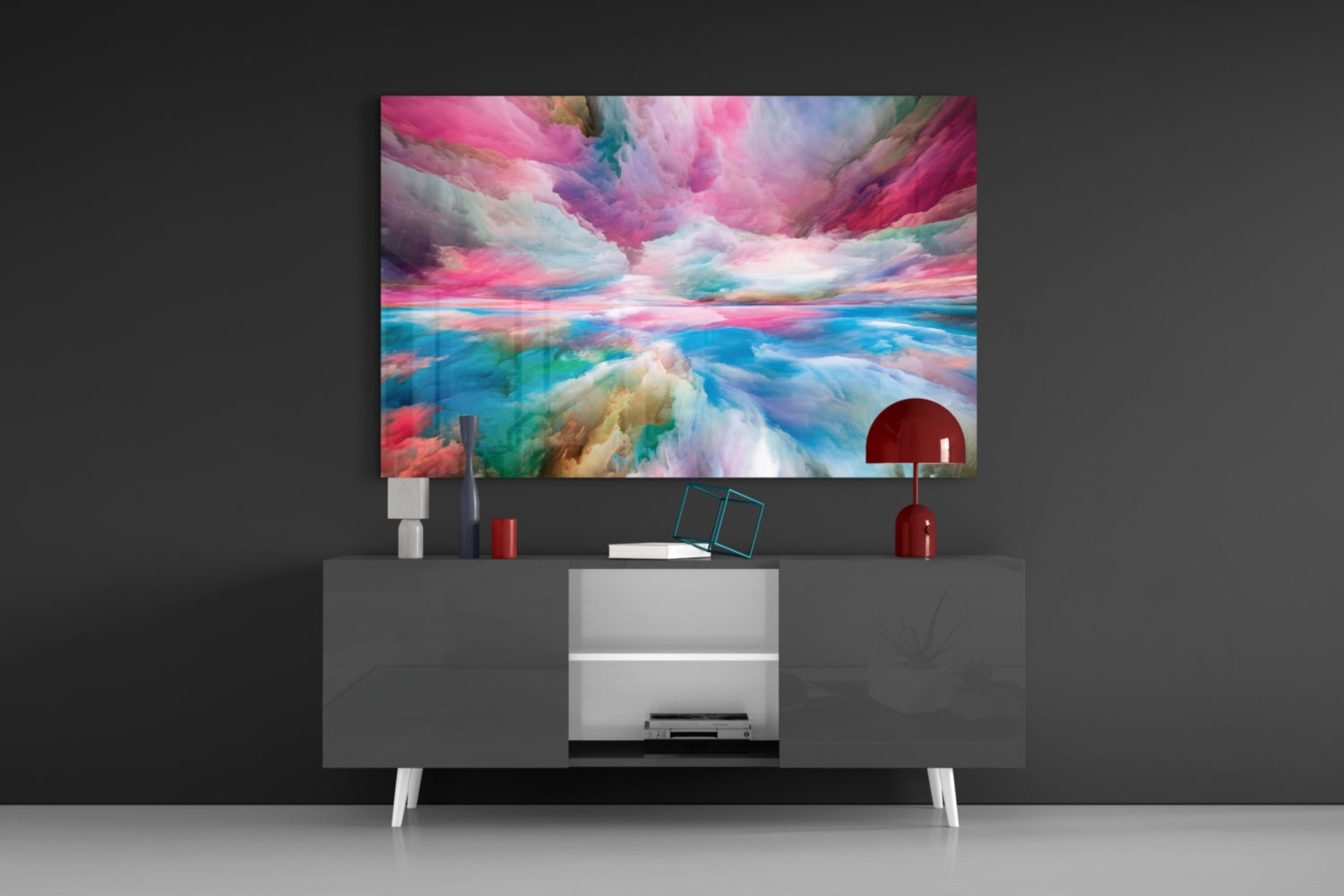 Insigneart USA Insigneart USA Clouds of a Dream Glass Wall Art