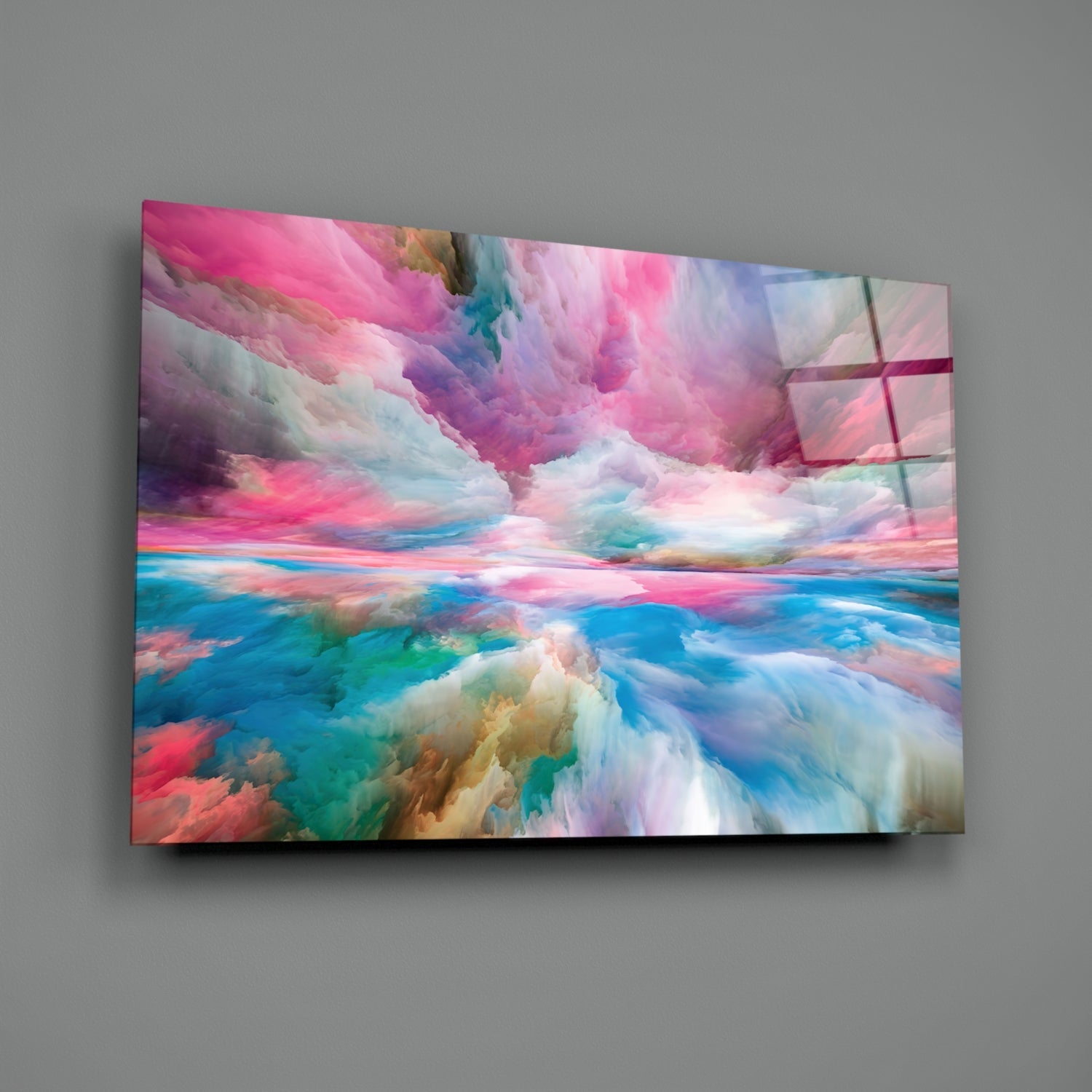 Insigneart USA Insigneart USA Clouds of a Dream Glass Wall Art