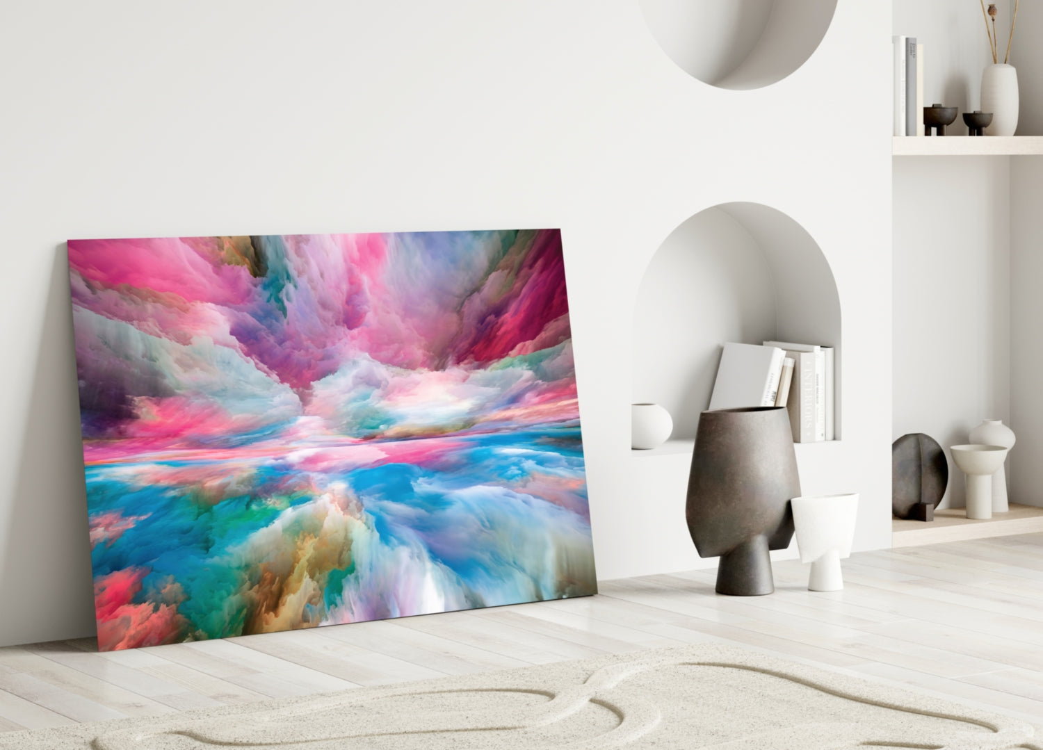 Insigneart USA Insigneart USA Clouds of a Dream Glass Wall Art