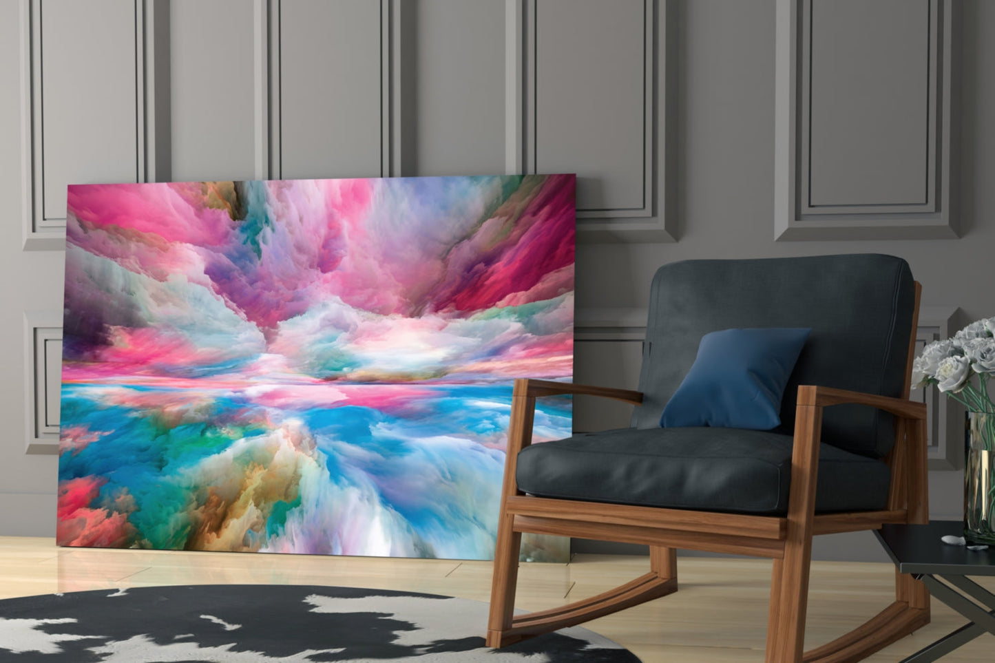 Insigneart USA Insigneart USA Clouds of a Dream Glass Wall Art