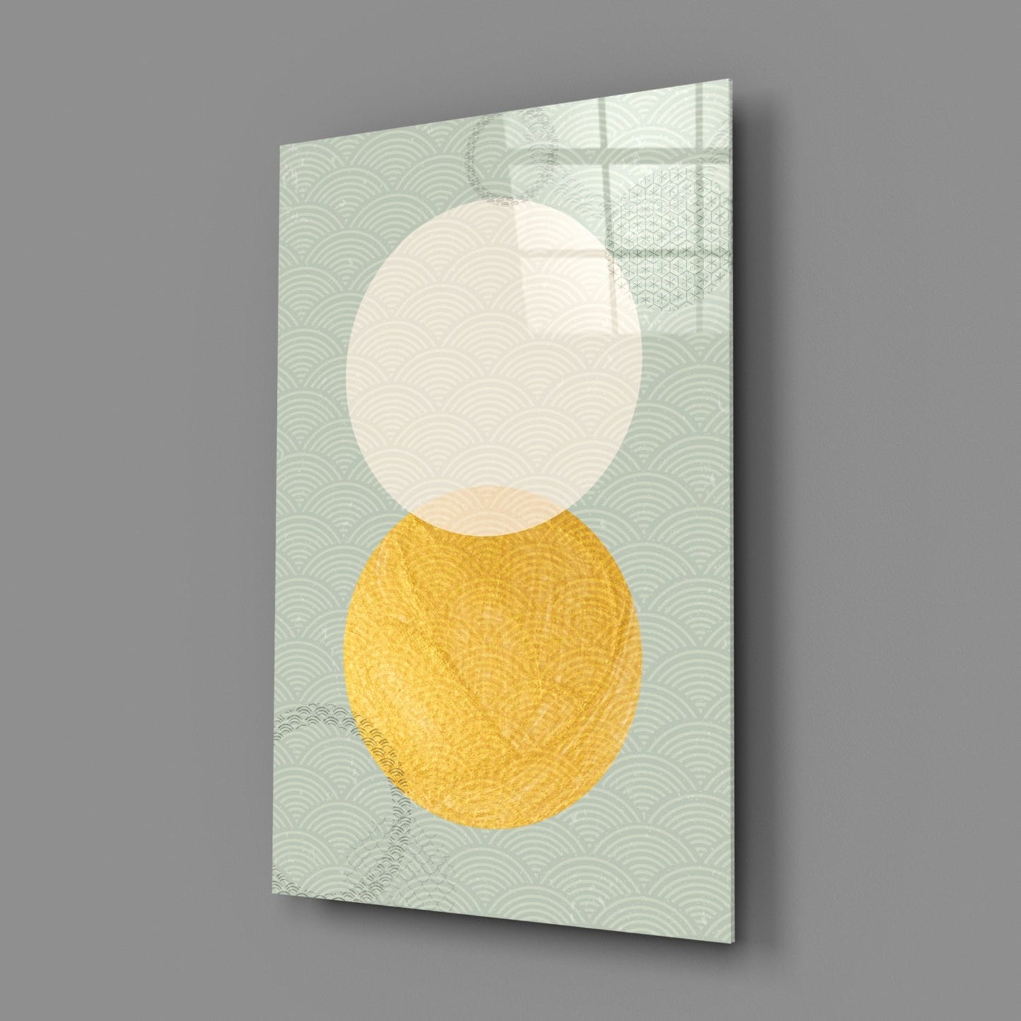 Insigneart USA Insigneart USA Sun and Moon Glass Wall Art
