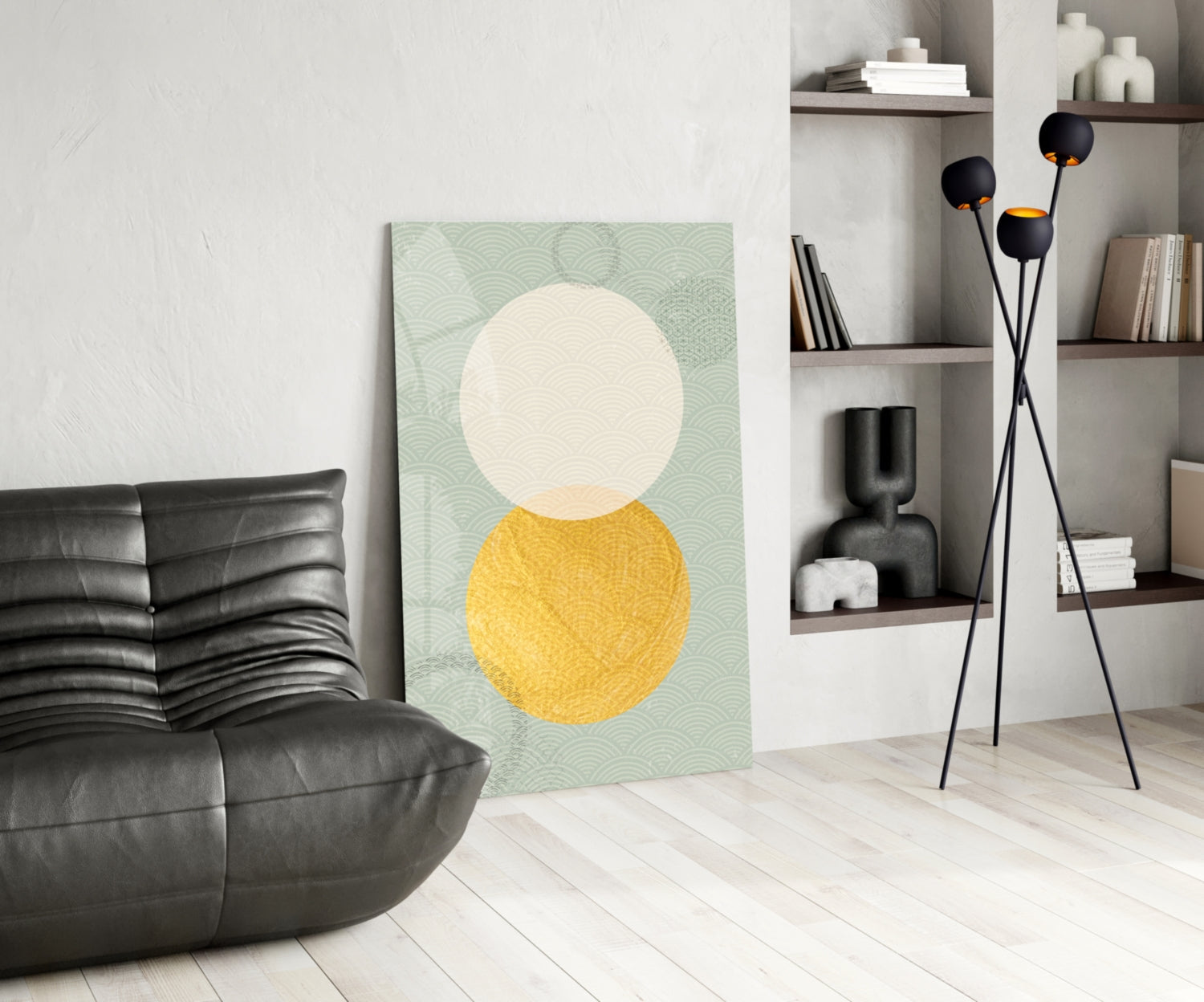 Insigneart USA Insigneart USA Sun and Moon Glass Wall Art