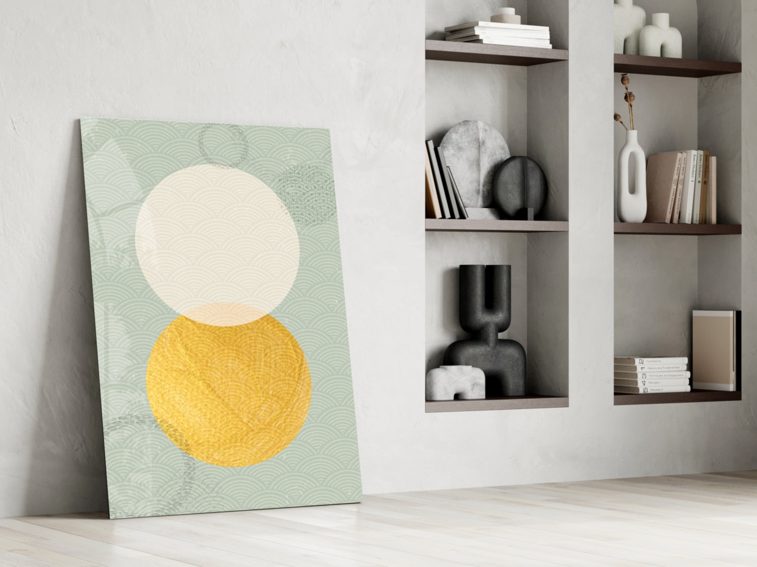 Insigneart USA Insigneart USA Sun and Moon Glass Wall Art