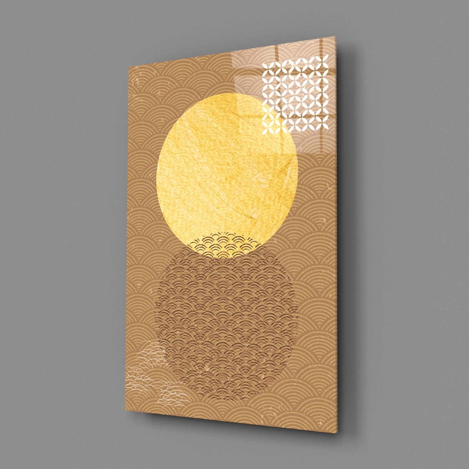 Insigneart USA Insigneart USA Shadow of the Sun Glass Wall Art