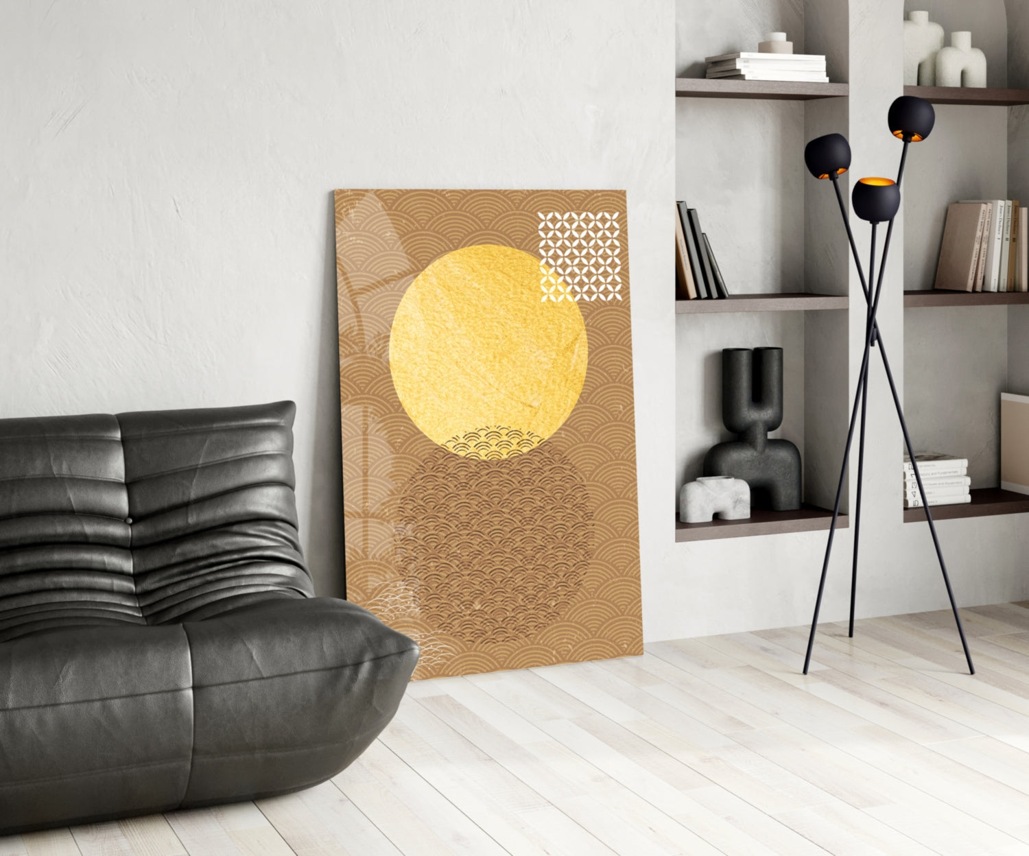 Insigneart USA Insigneart USA Shadow of the Sun Glass Wall Art