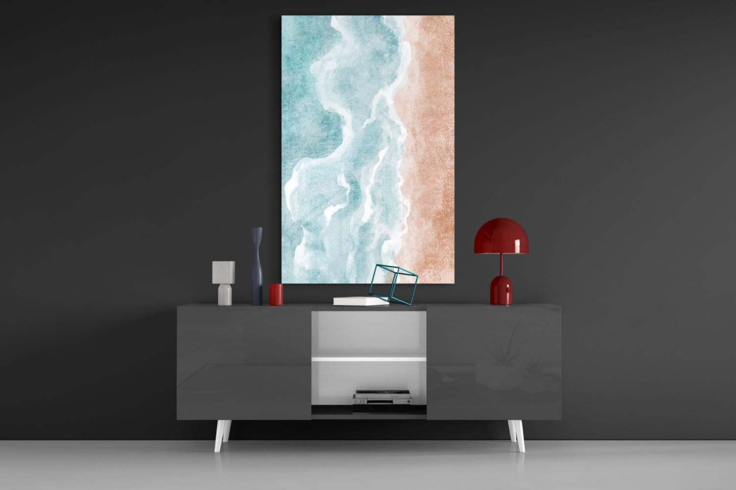 Insigneart USA Insigneart USA Beach Glass Wall Art
