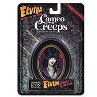 ToyShnip Cameo Creeps Tiny Monster Paintings - Elvira Mistress of the dark