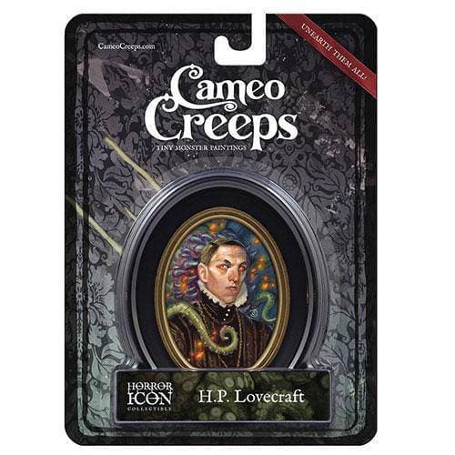 ToyShnip Cameo Creeps Tiny Monster Paintings - H. P. Lovecraft