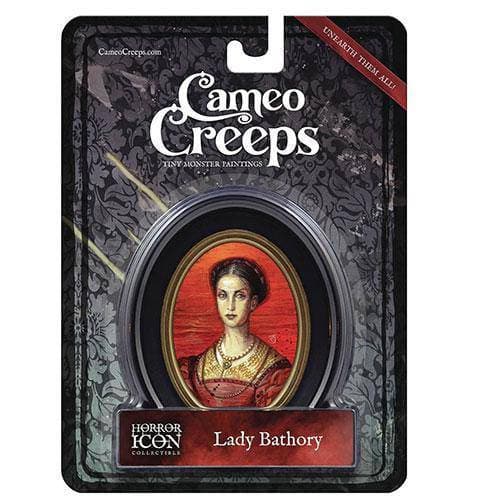 ToyShnip Cameo Creeps Tiny Monster Paintings - Lady Bathory