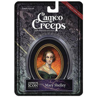 ToyShnip Cameo Creeps Tiny Monster Paintings - Mary Shelley