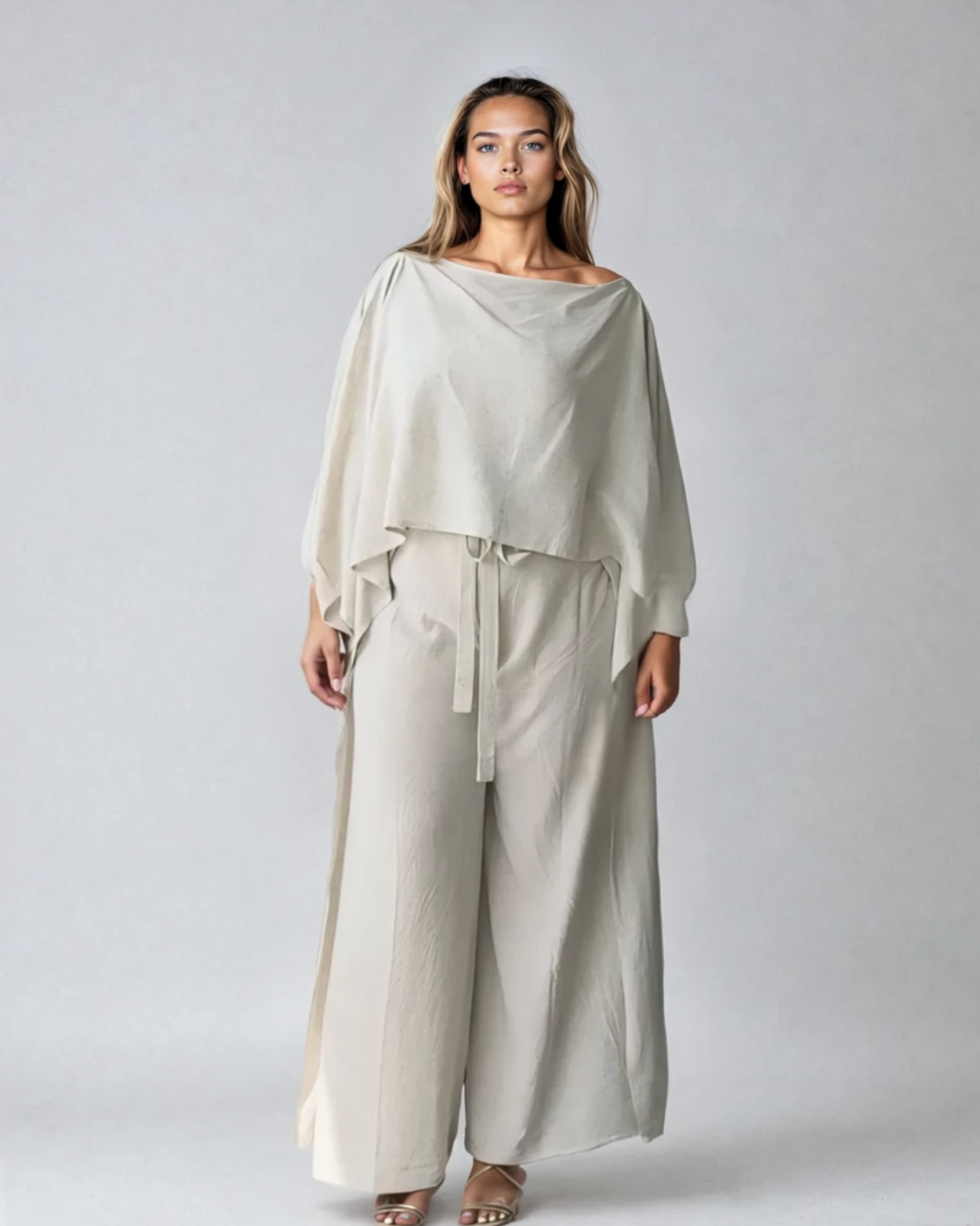 Baliawear Baliawear Cape Top - Linen
